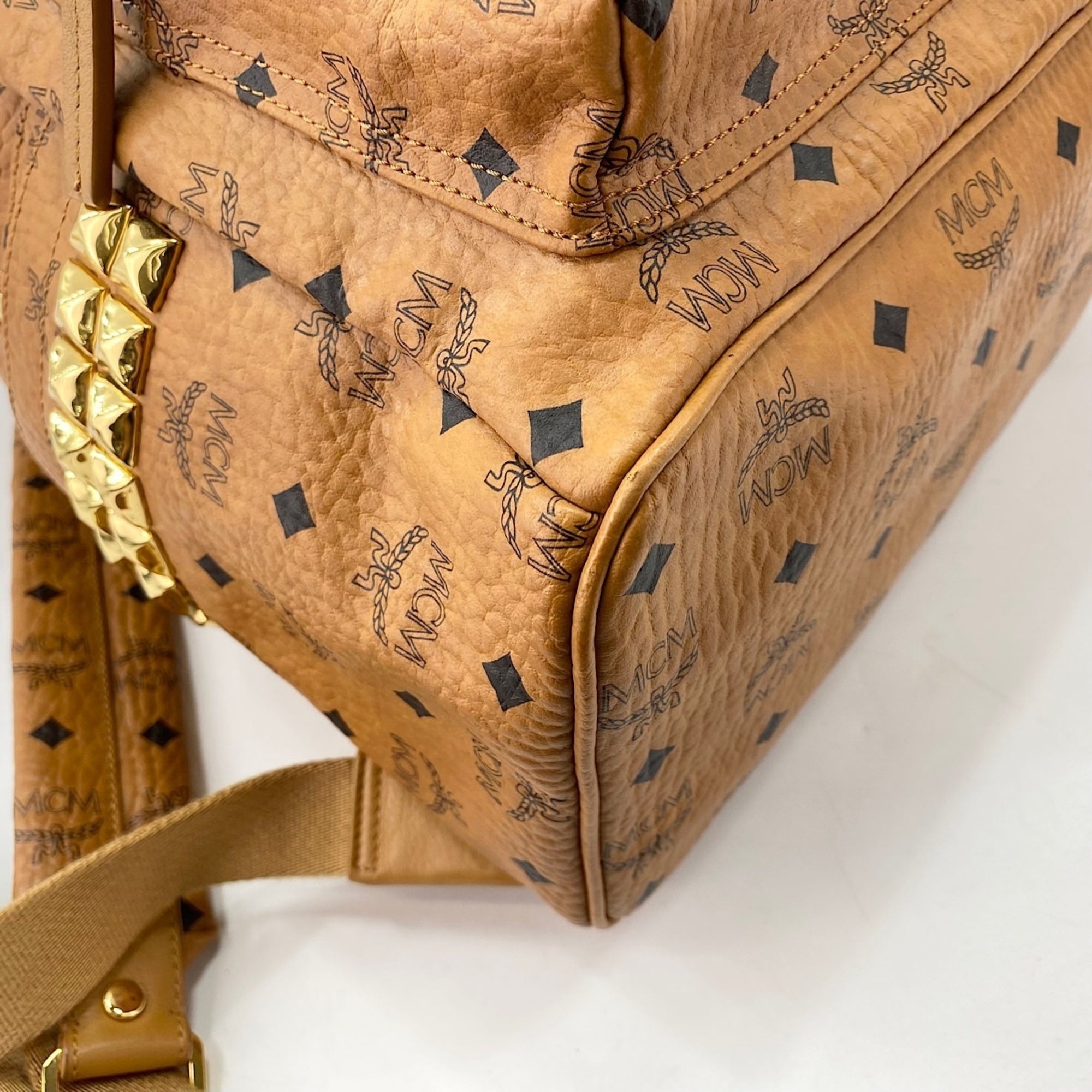 Mcm Brown Backpack (Pre-Owned)