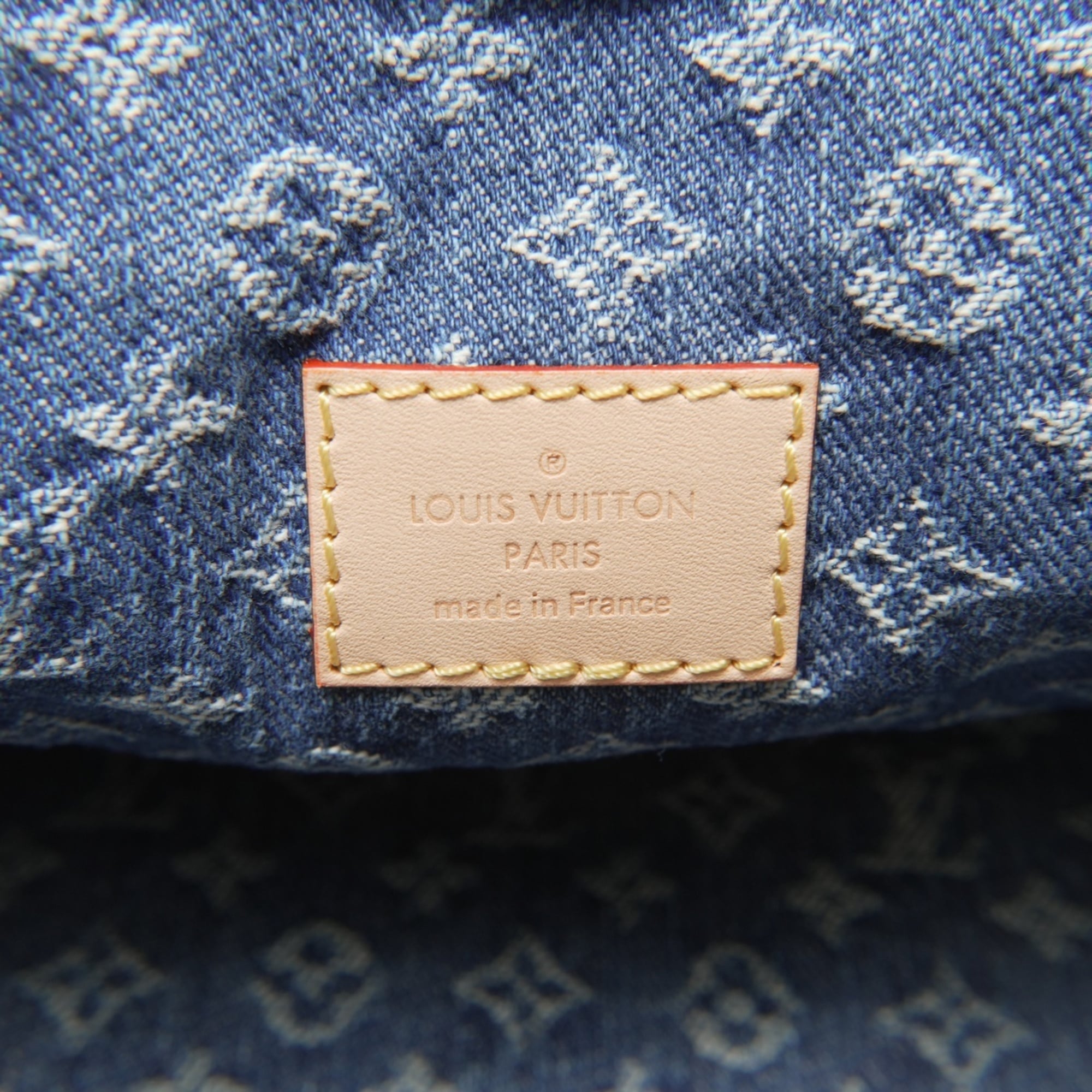 Louis Vuitton Navy Boston Bag (Pre-Owned)