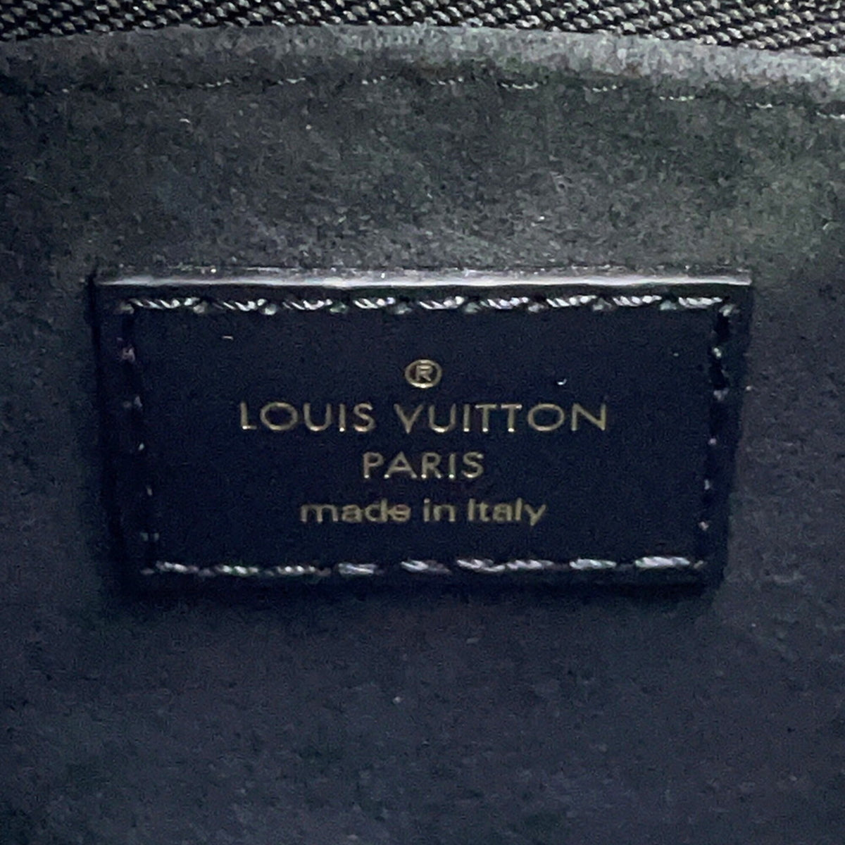 Louis Vuitton Black Monogram Noir Monogram Empreinte Handbag (Pre-Owned)