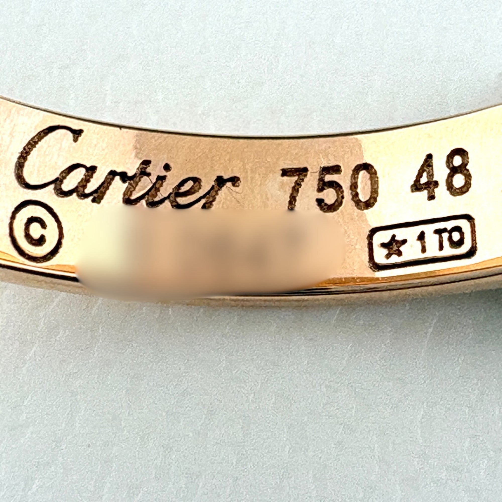 Cartier Pink Gold (18K) Band Ring (Pre-Owned)