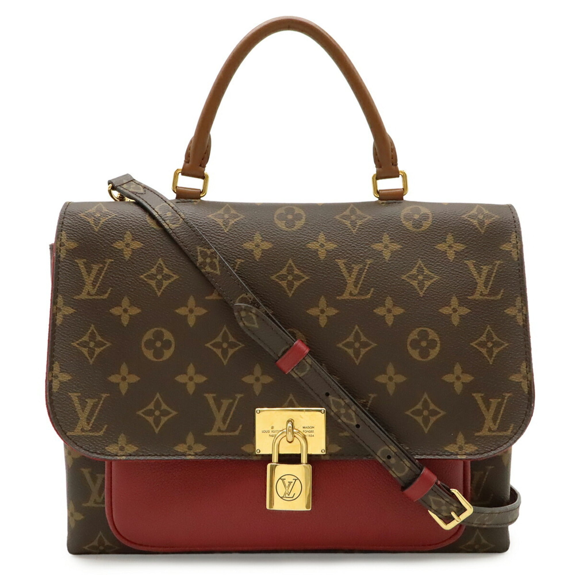 Louis Vuitton Fuchsia Monogram Monogram Handbag Shoulder Bag (Pre-Owned)