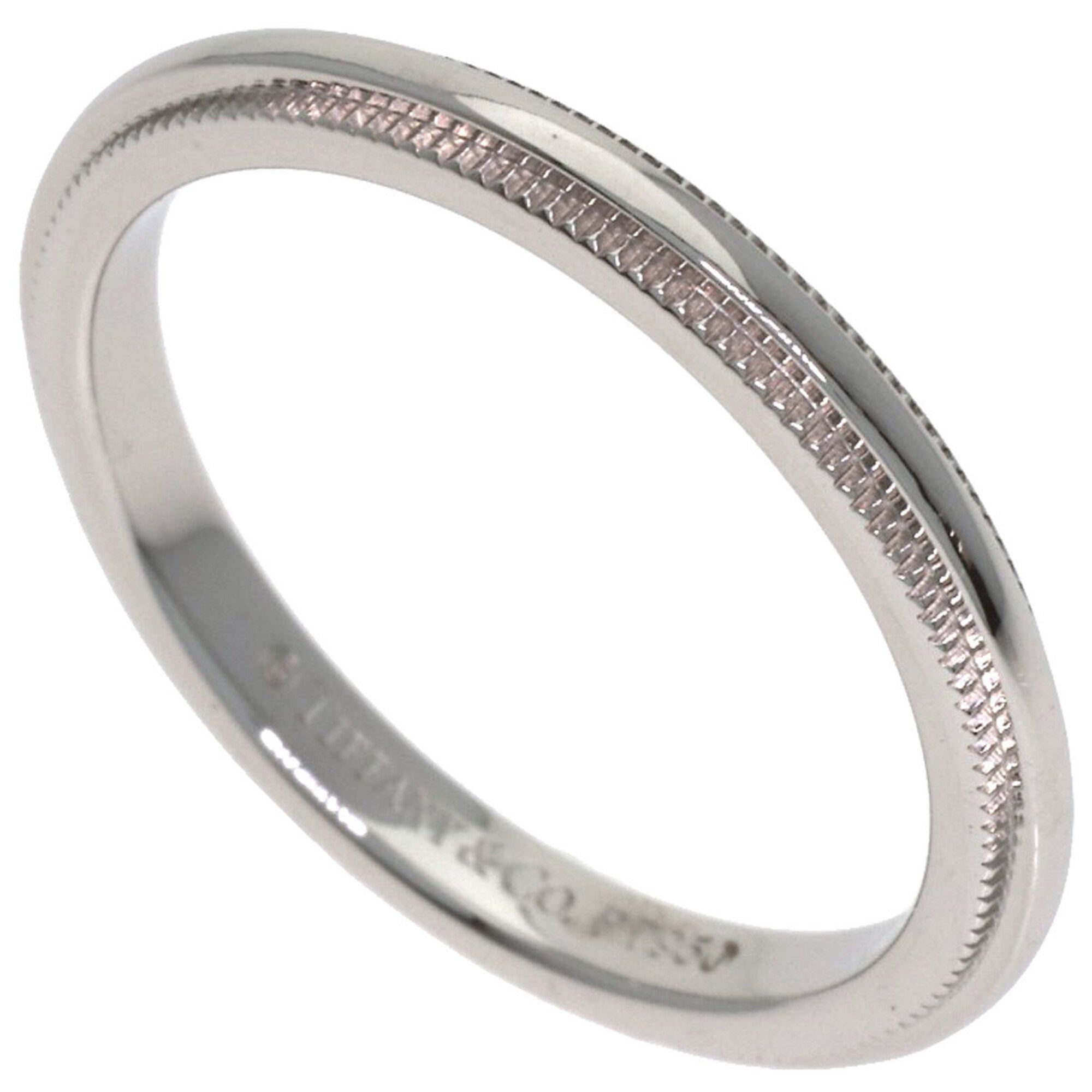 Tiffany Platinum 950 Band Ring (Pre-Owned)