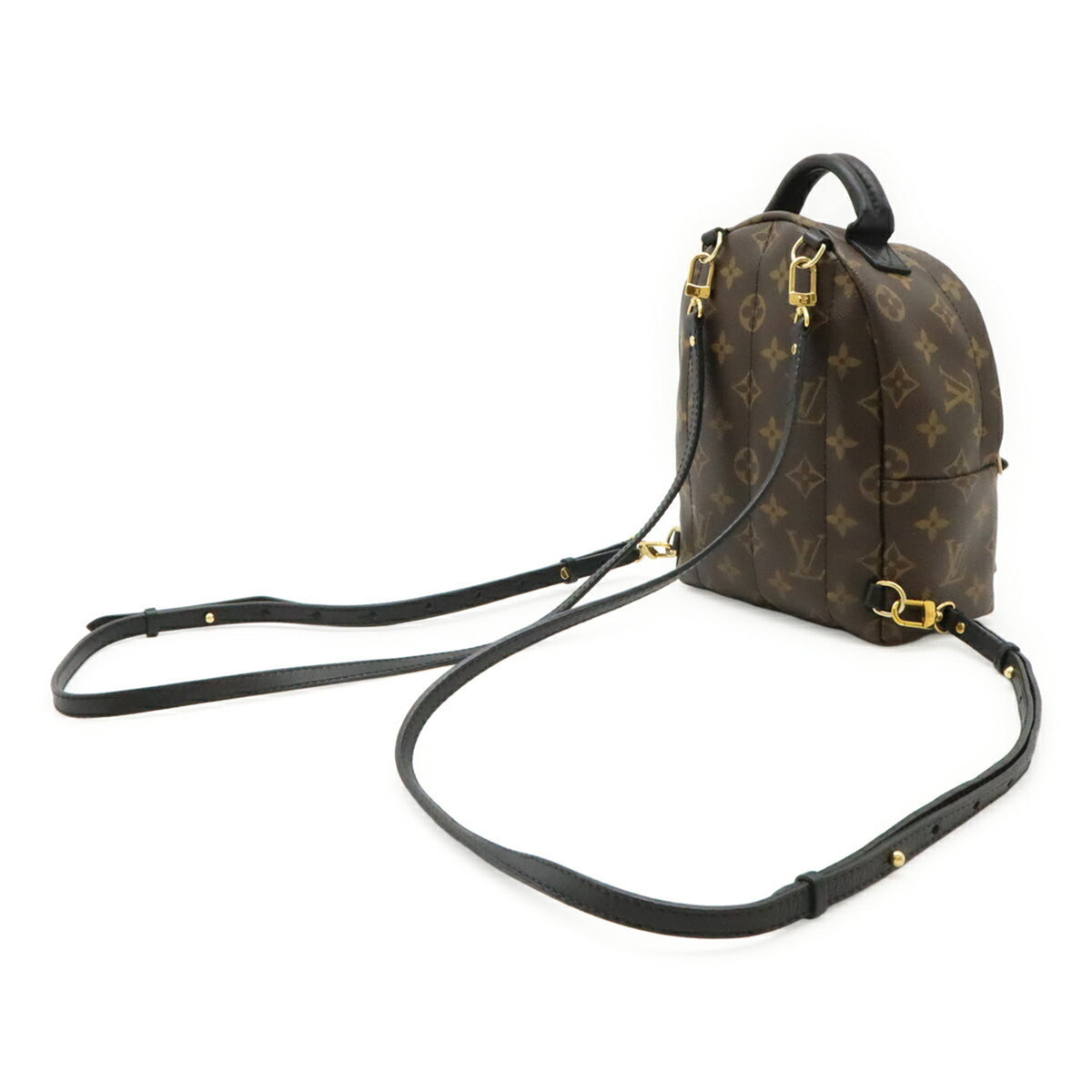 Louis Vuitton Monogram Brown Monogram Leather Backpack (Pre-Owned)