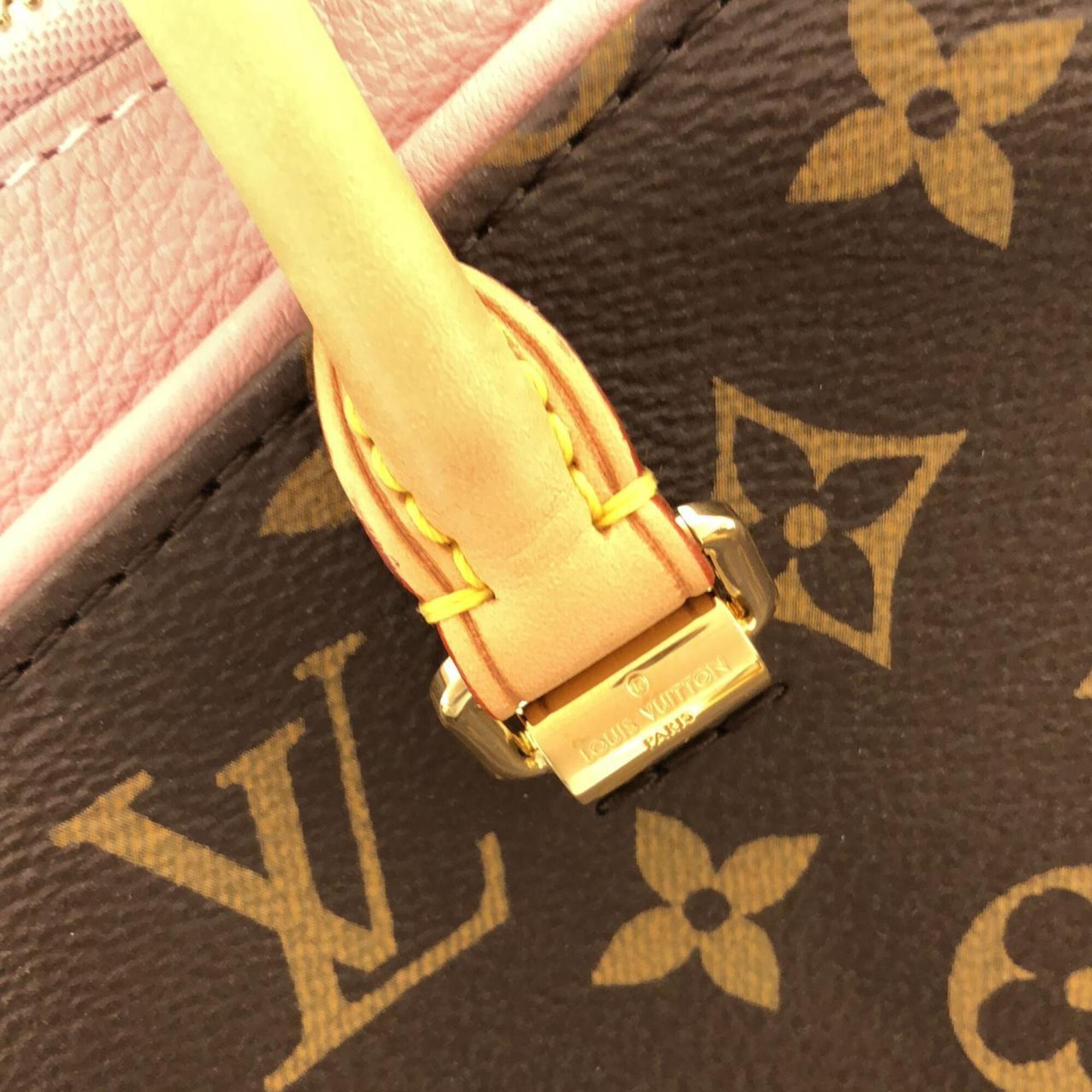 Louis Vuitton Brown Coated Canvas Handbag (Pre-Owned)