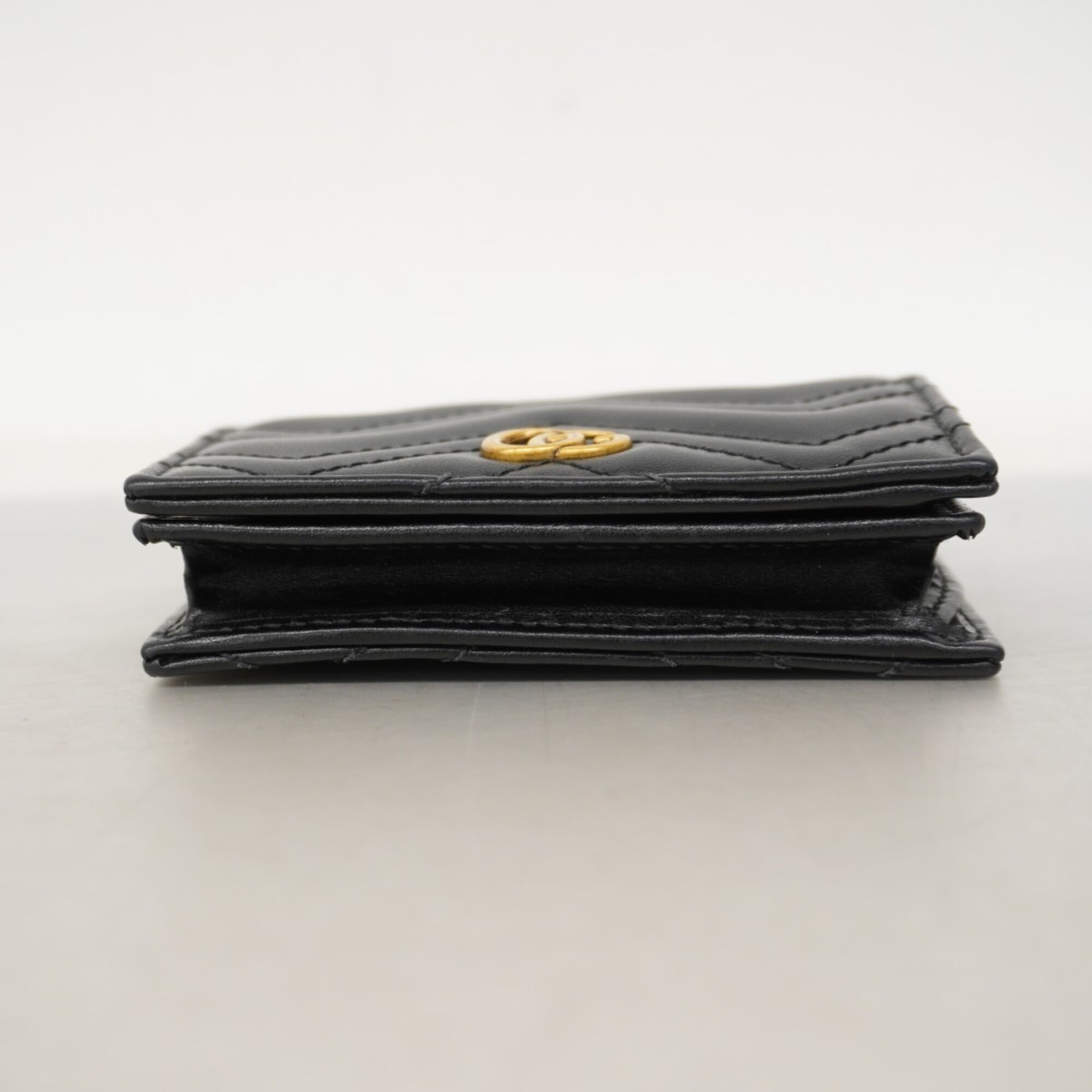 Gucci Black Leather Wallet (Bi-Fold) (Pre-Owned)