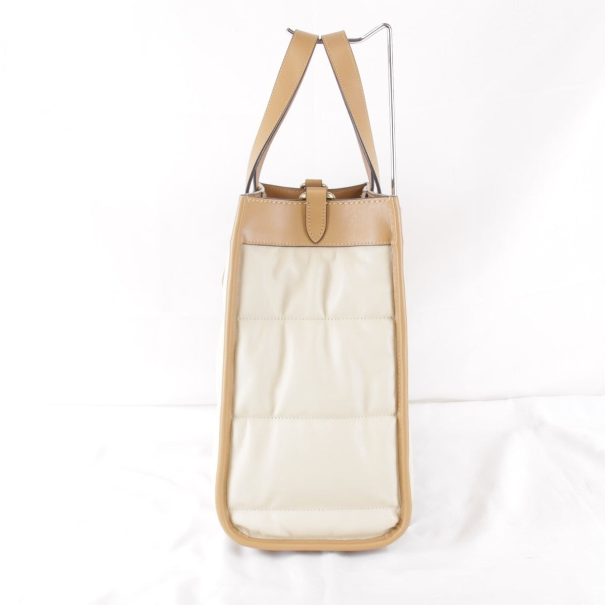 Coach Beige Leather Tote Bag (Pre-Owned)