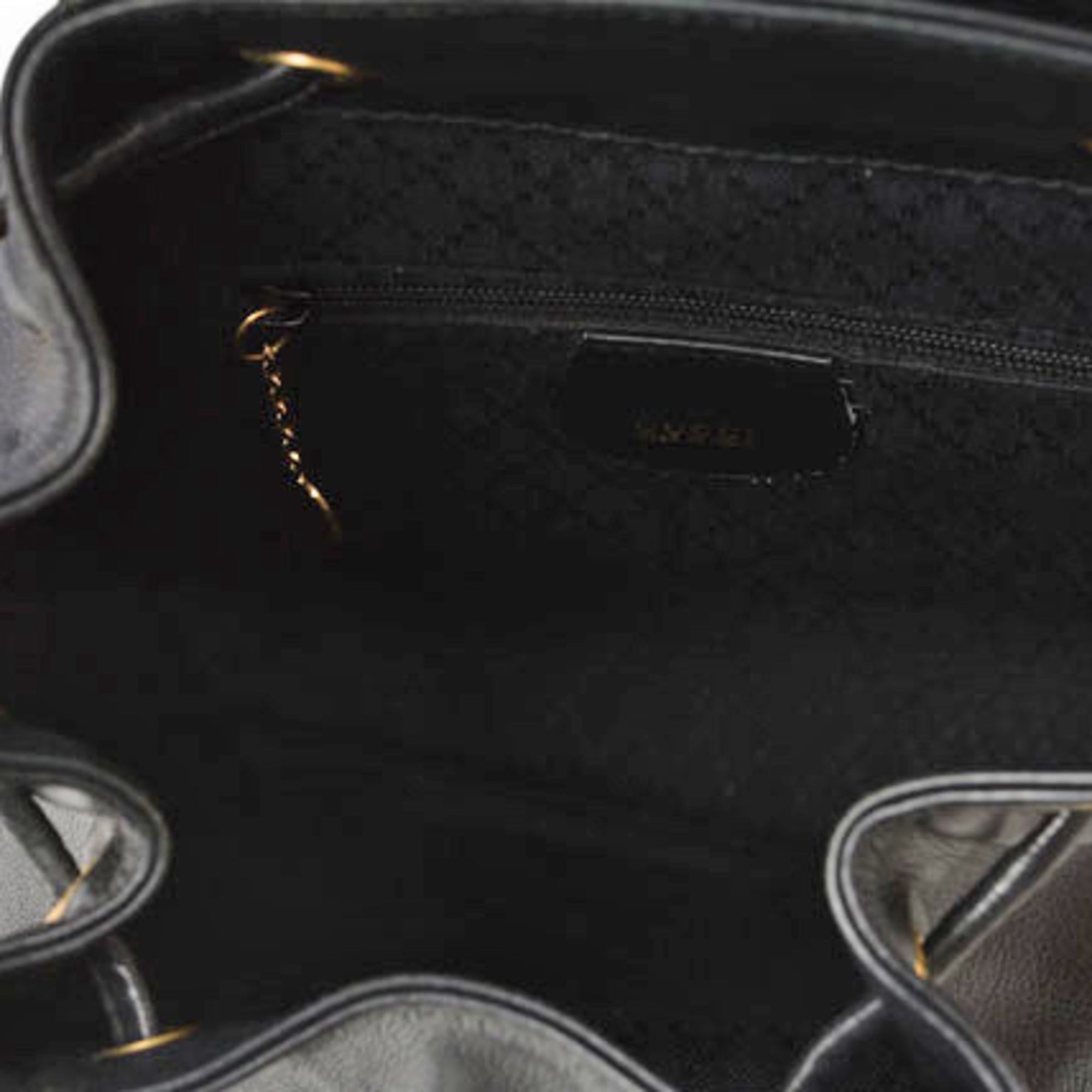 Gucci Black Leather Backpack (Pre-Owned)