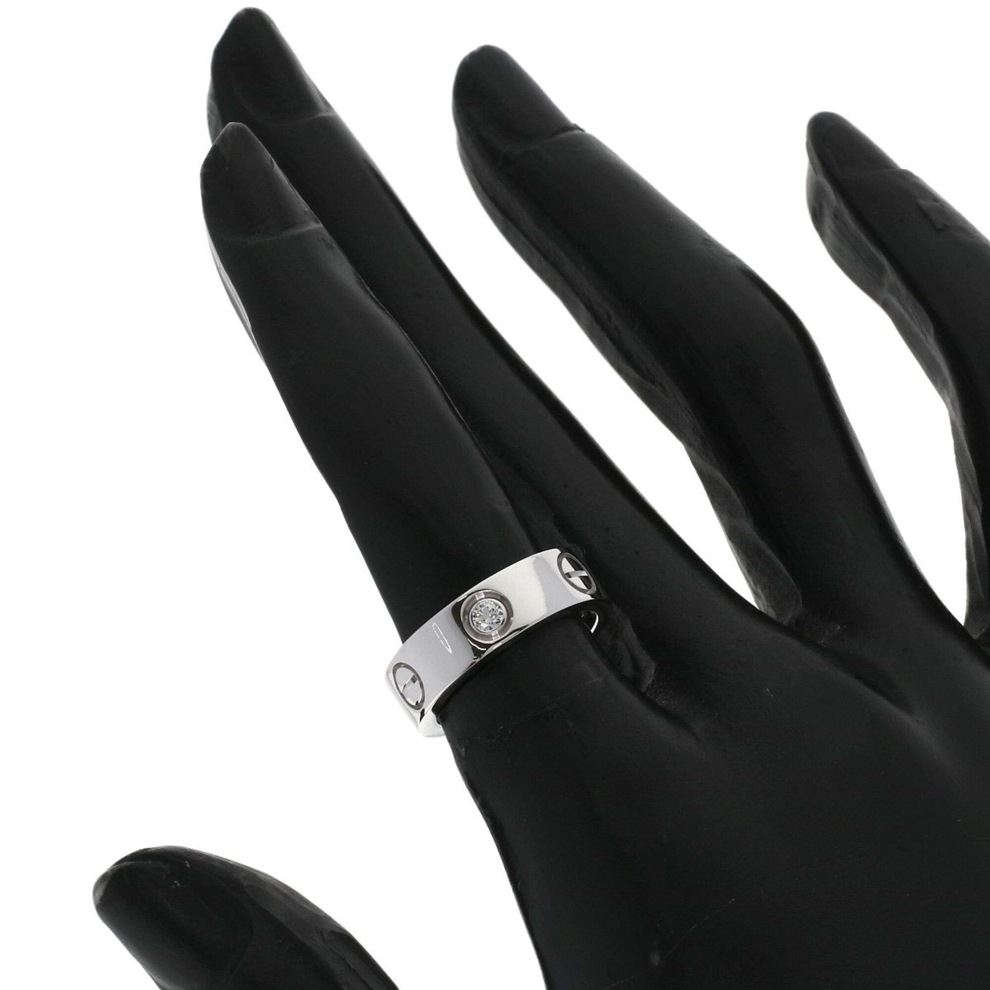 Cartier Love White Gold (18K) Band Ring (Pre-Owned)