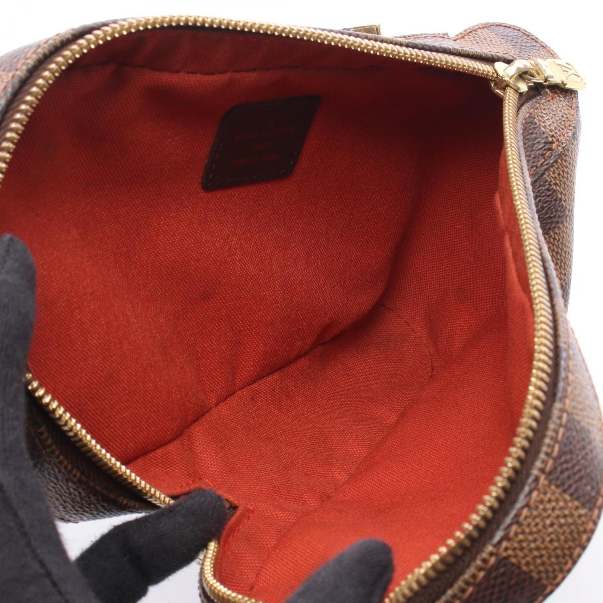 Louis Vuitton Brown Coated Canvas Pvc Fanny Pack Handbag (Pre-Owned)