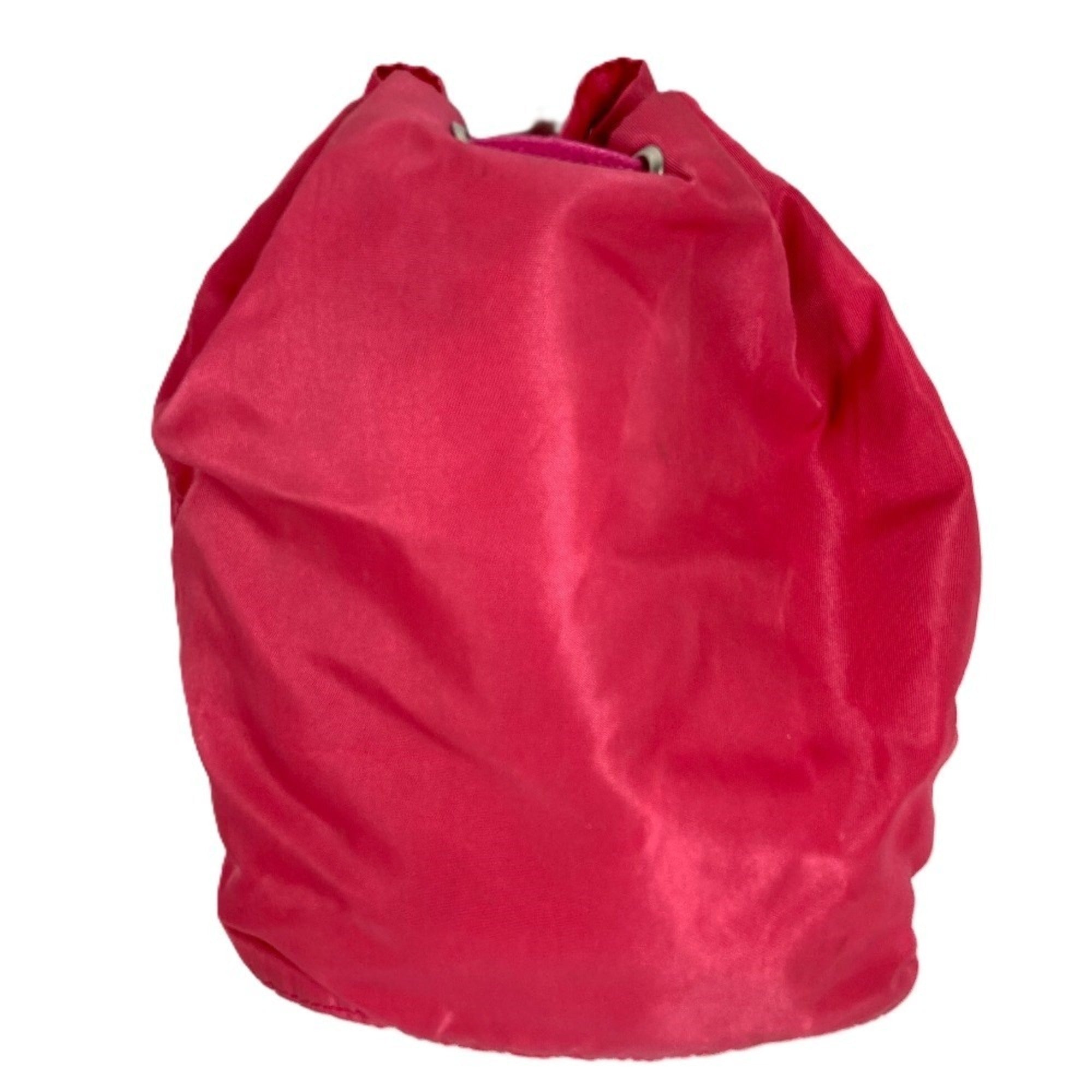 Prada Pink Nylon Handbag Pouch (Pre-Owned)