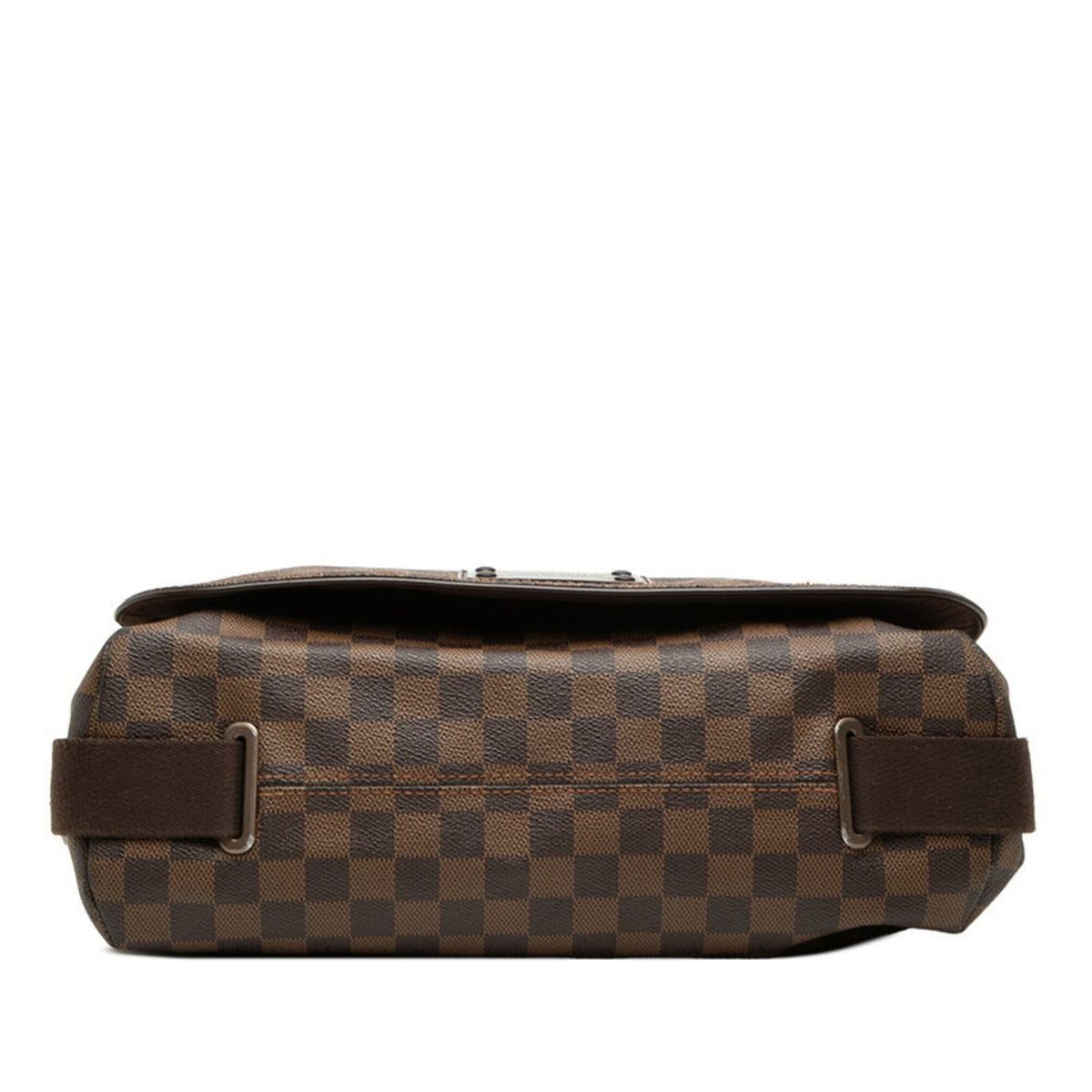 Louis Vuitton Damier Brown Ebene Pvc Leather Messenger Bag Shoulder Bag (Pre-Owned)
