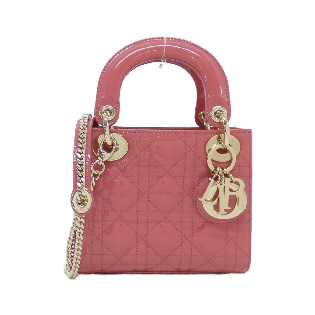Christian Dior Dusty Pink Leather Handbag (Pre-Owned)