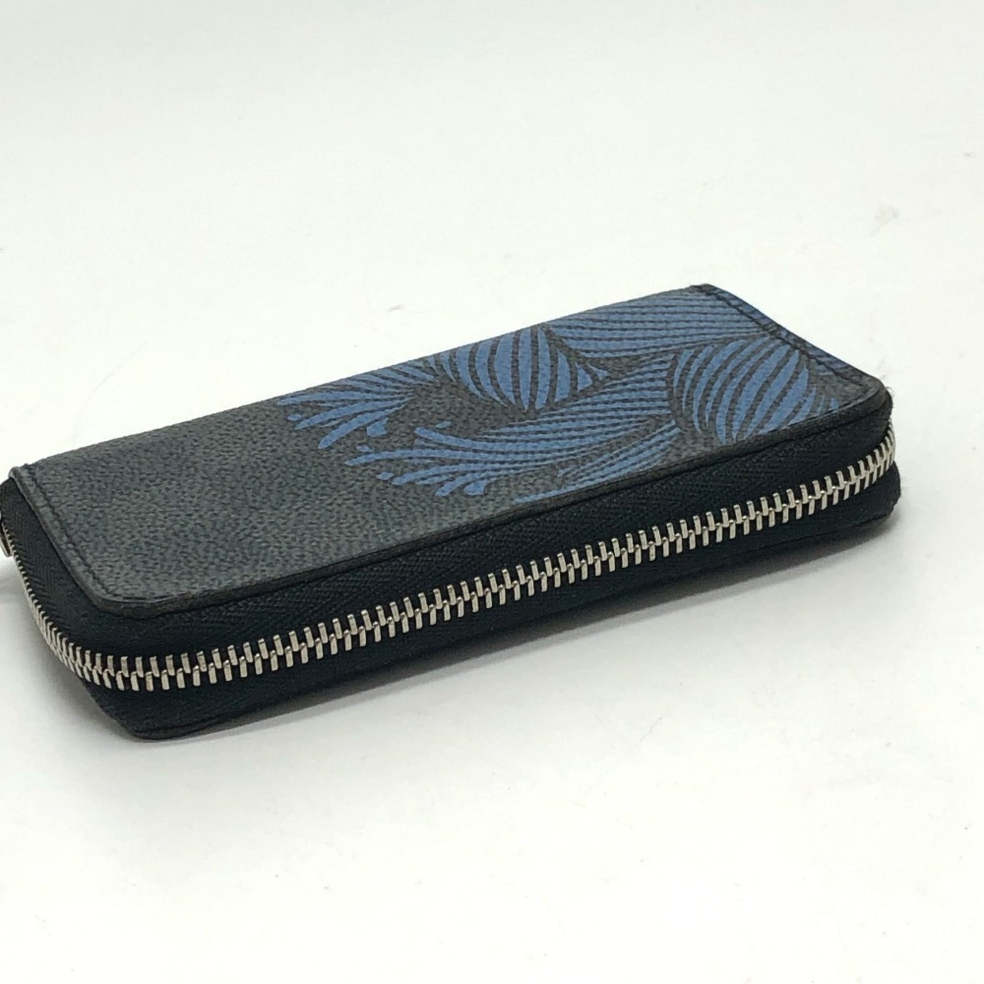 Louis Vuitton Black Damier Graphite Coin Purse/Coin Case (Pre-Owned)