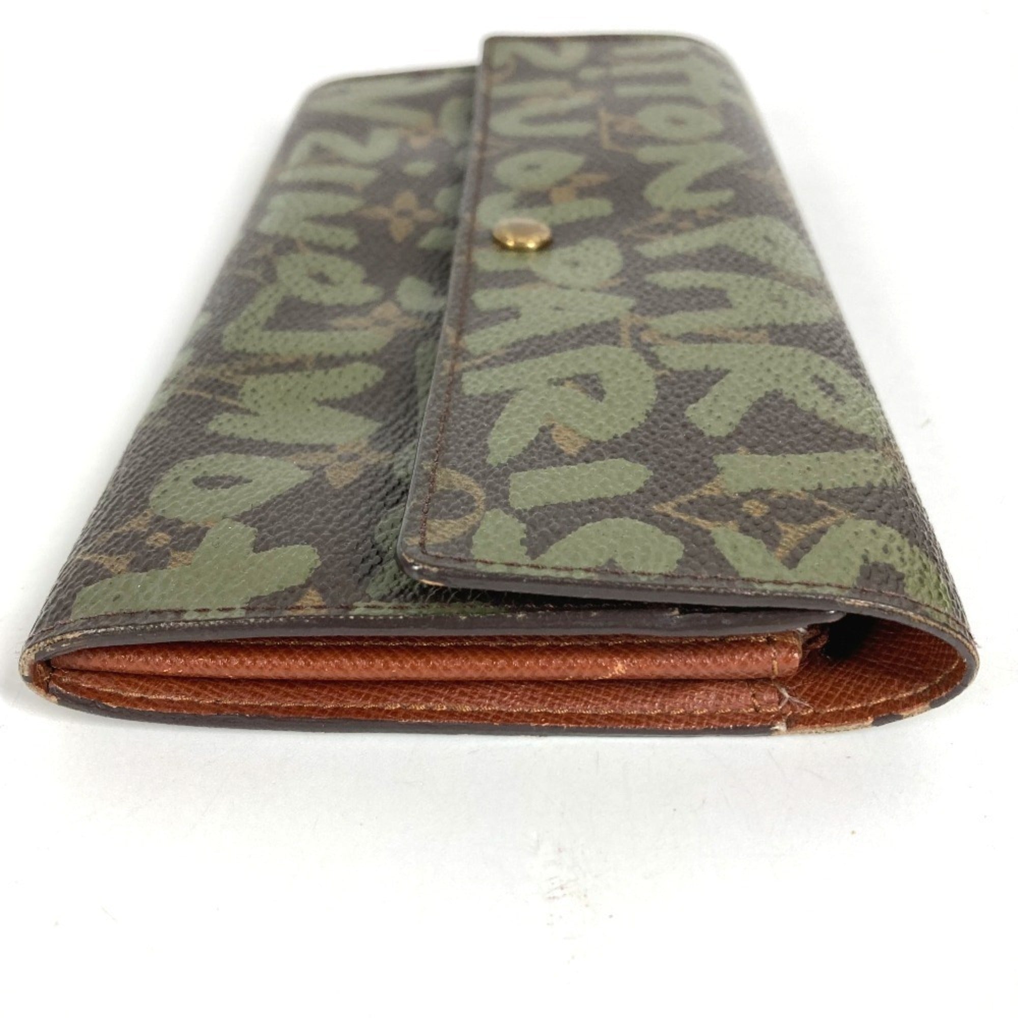 Louis Vuitton Brown Khaki Monogram Graffiti (Pre-Owned)