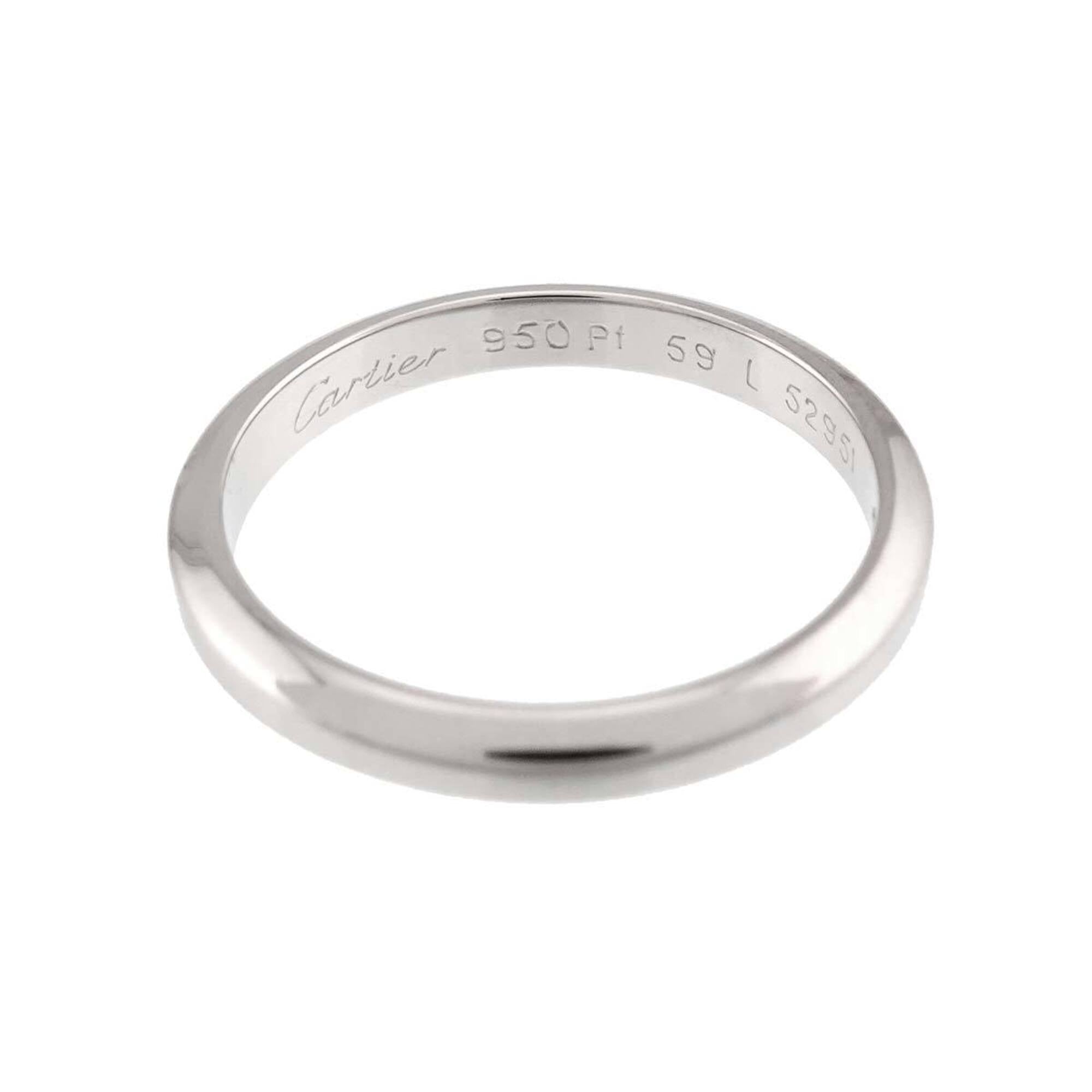 Cartier Platinum 950 Band Ring (Pre-Owned)