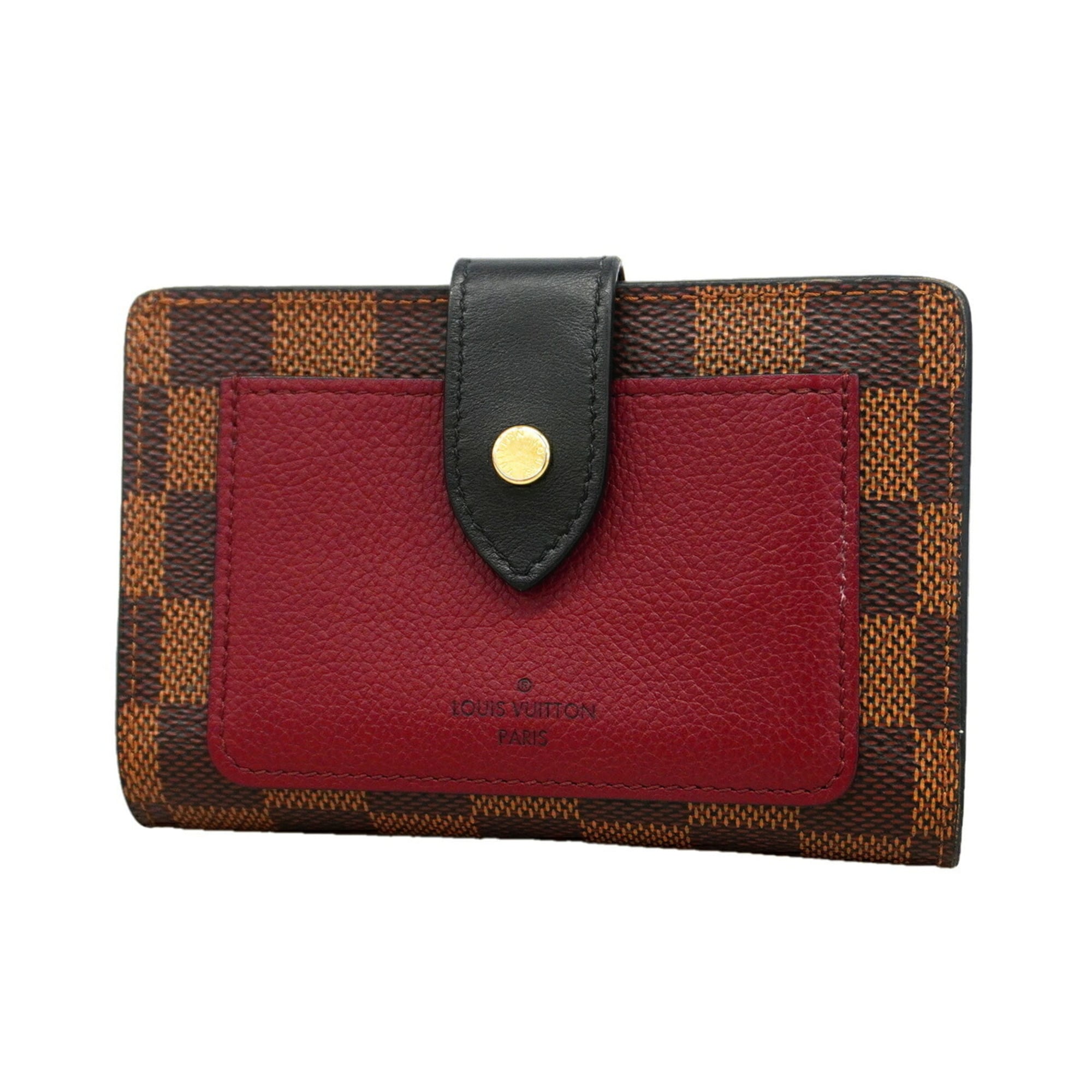 Louis Vuitton Bordeaux Ebene Wallet (Bi-Fold) (Pre-Owned)