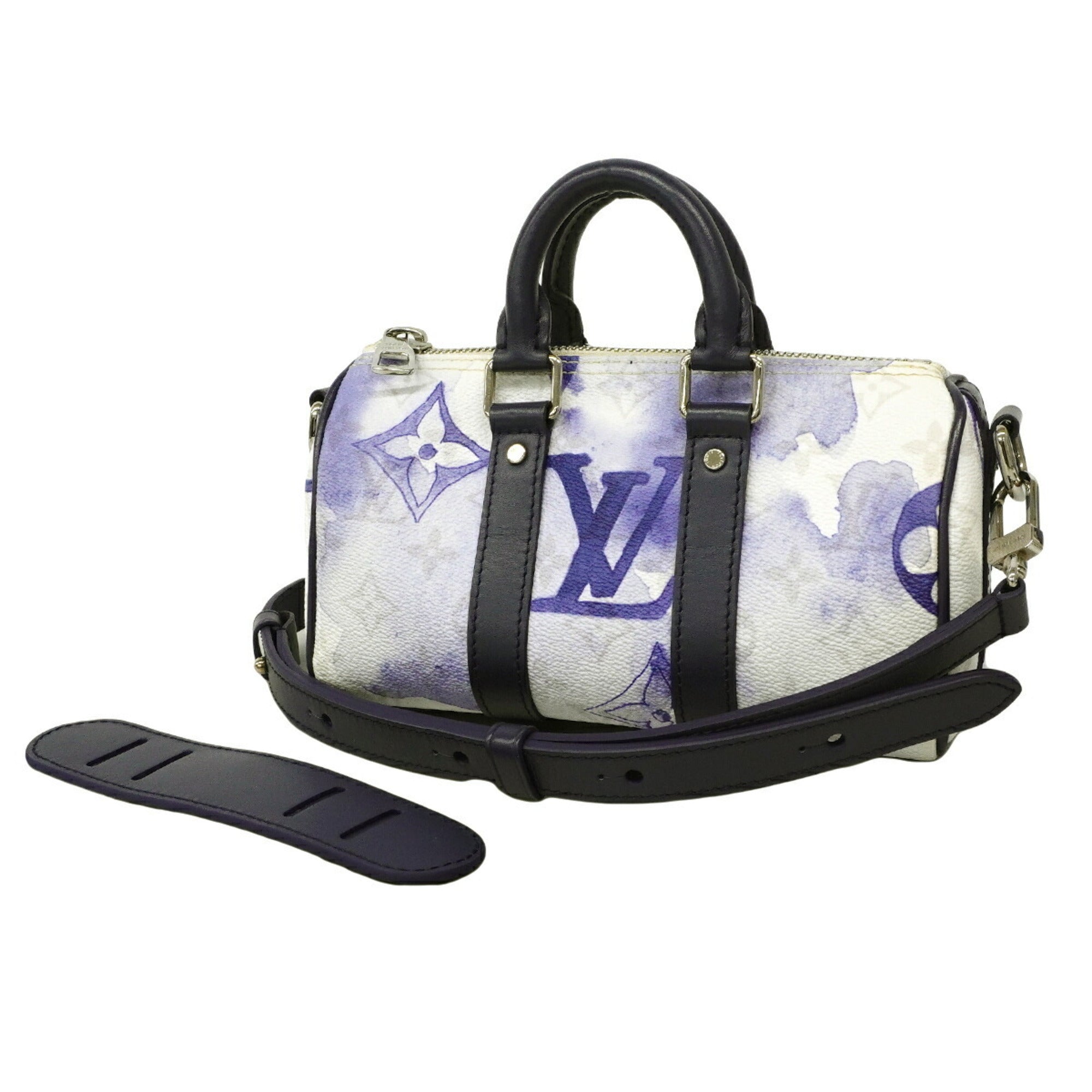 Louis Vuitton Blue Handbag (Pre-Owned)