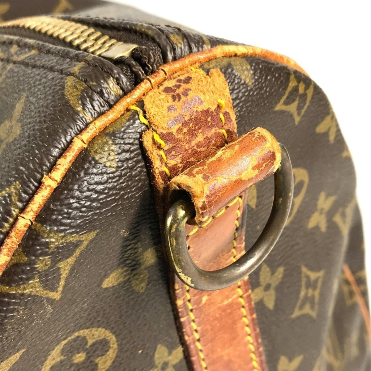 Louis Vuitton Brown Monogram Canvas Boston Bag Handbag (Pre-Owned)