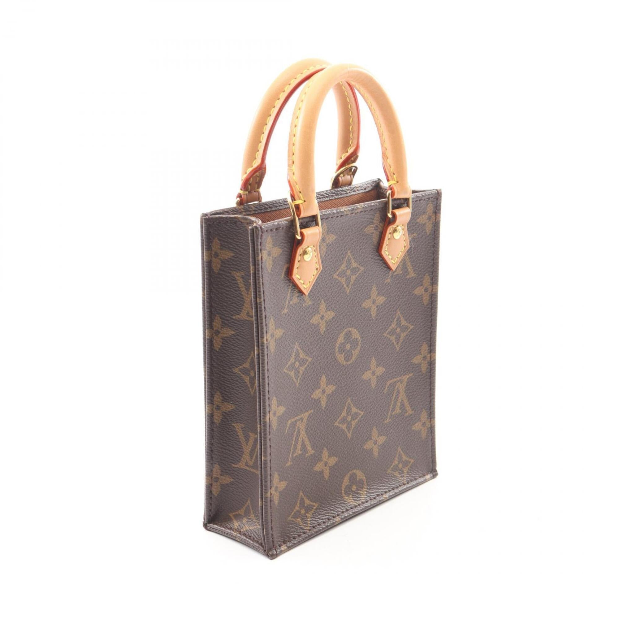 Louis Vuitton Brown Monogram Coated Canvas Handbag (Pre-Owned)