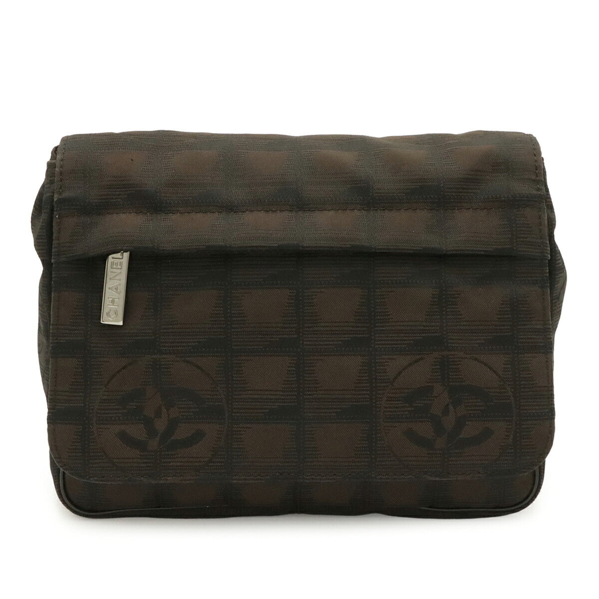 Chanel Dark Brown New Travel Line Fanny Pack Shoulder Bag (Pre-Owned)