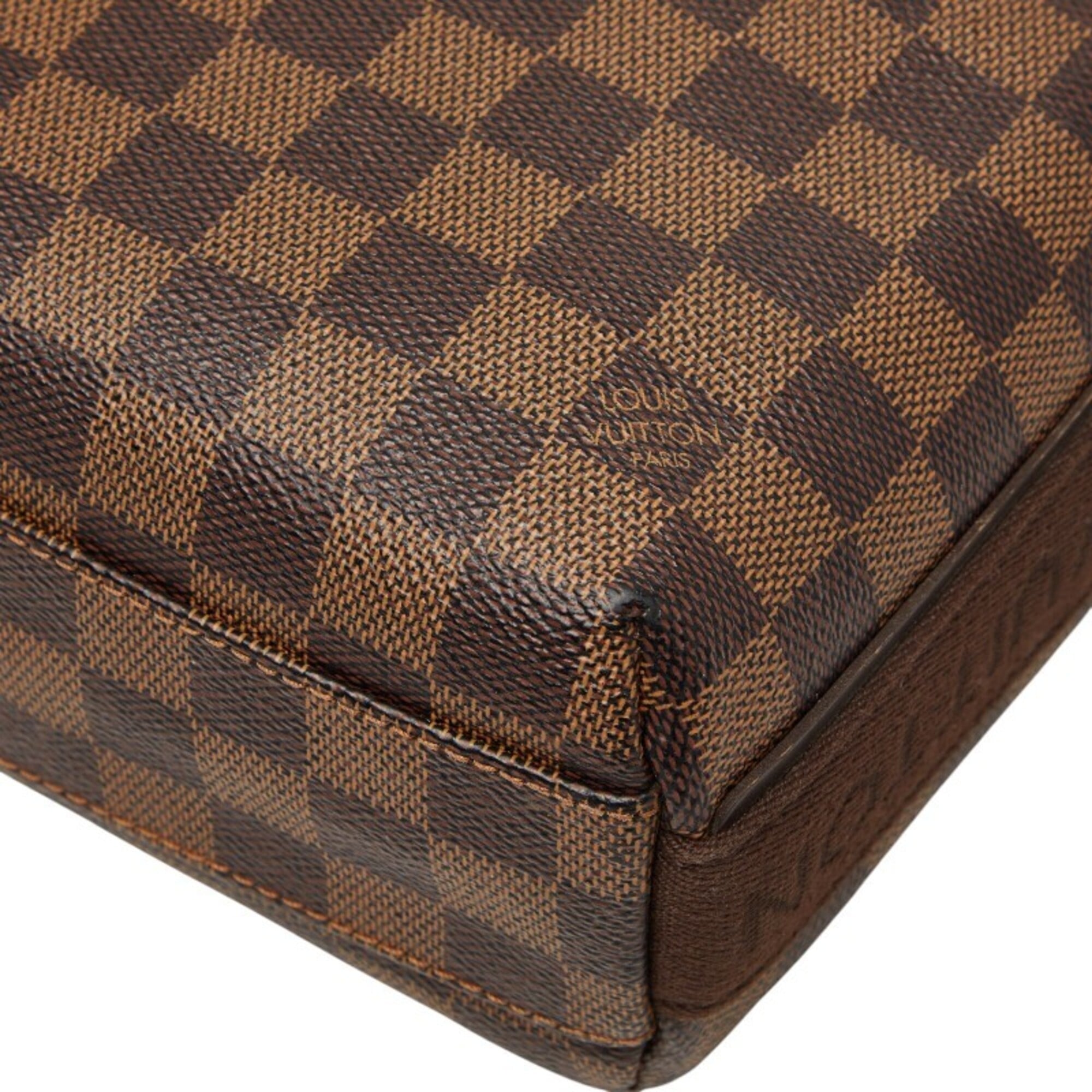 Louis Vuitton Brown Pvc Leather Shoulder Bag (Pre-Owned)
