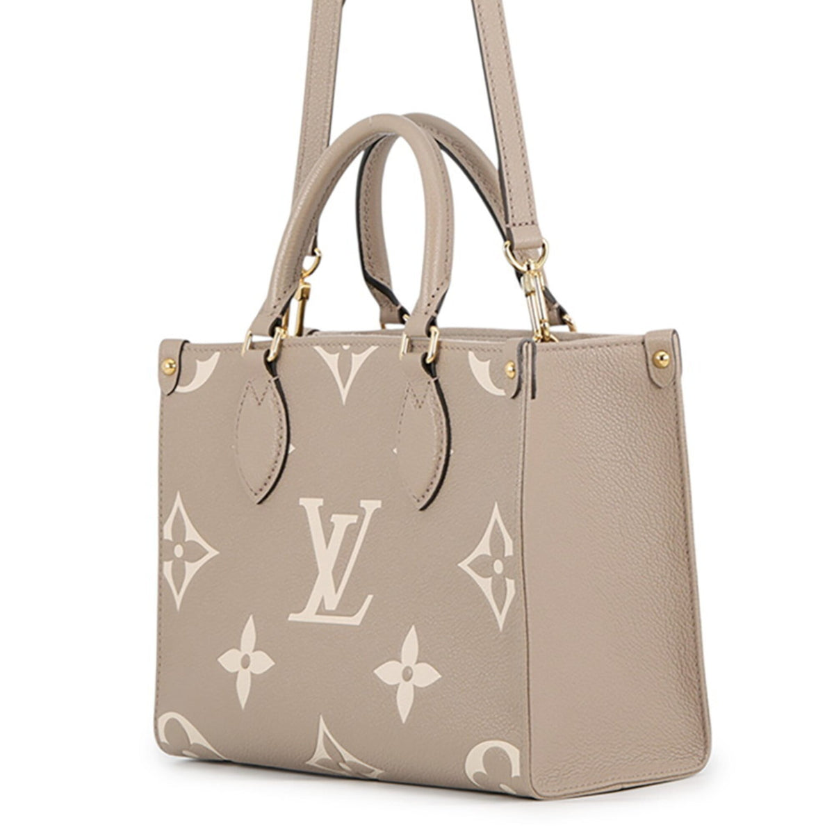 Louis Vuitton Monogram Empreinte Tourterelle Monogram Empreinte Handbag Shoulder Bag Tote Bag (Pre-Owned)