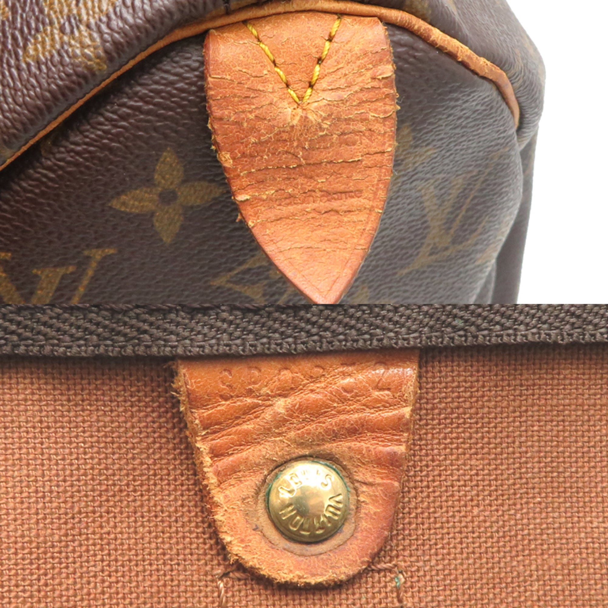 Louis Vuitton Brown Monogram Boston Bag (Pre-Owned)