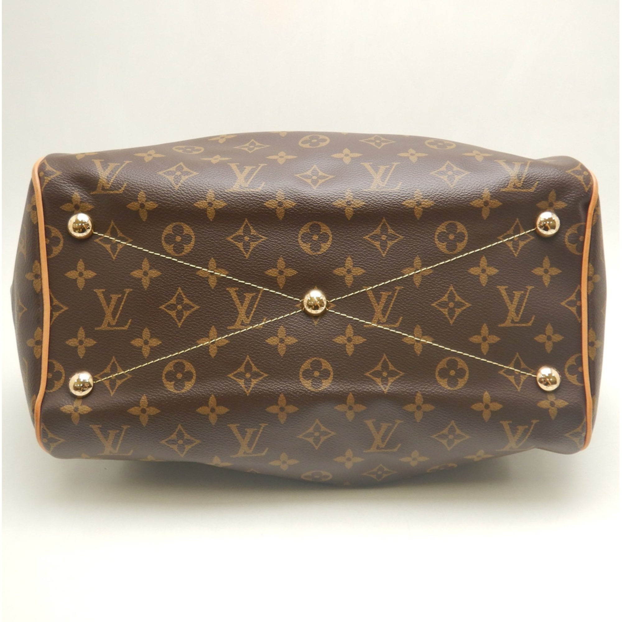 Louis Vuitton Monogram Brown Monogram Tote Bag (Pre-Owned)
