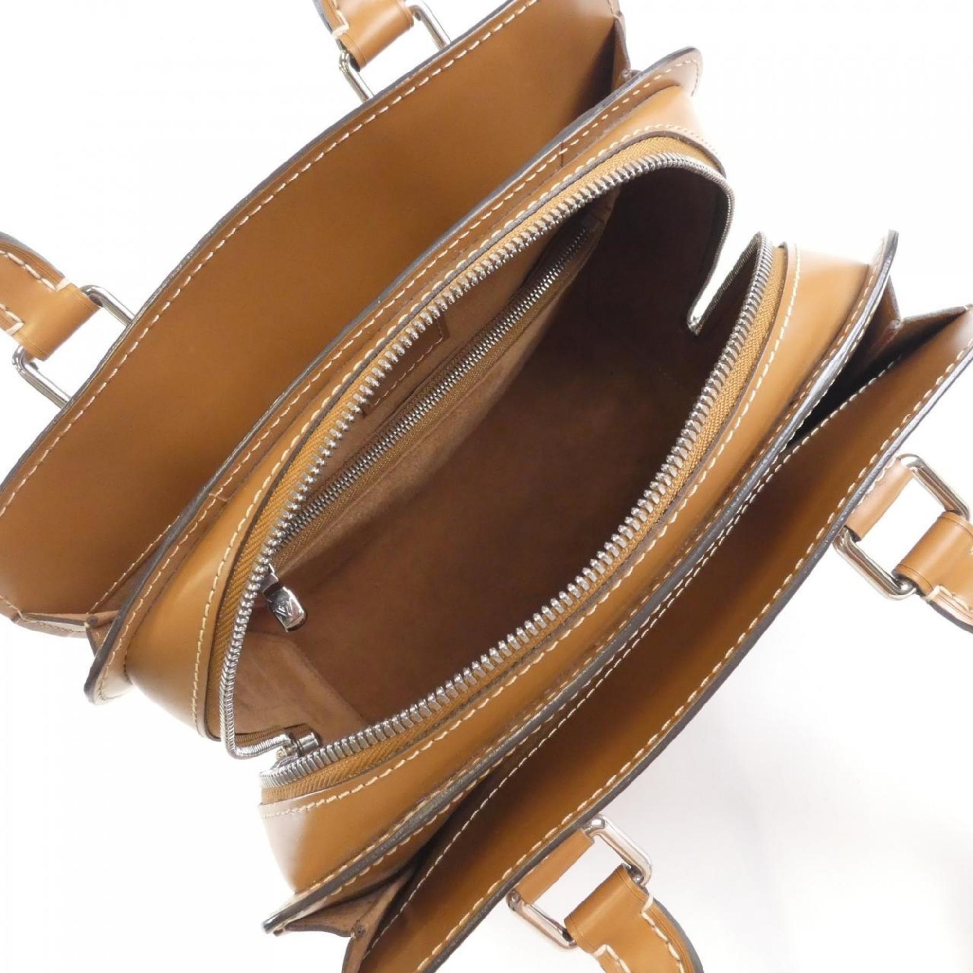 Louis Vuitton Camel Leather Handbag (Pre-Owned)