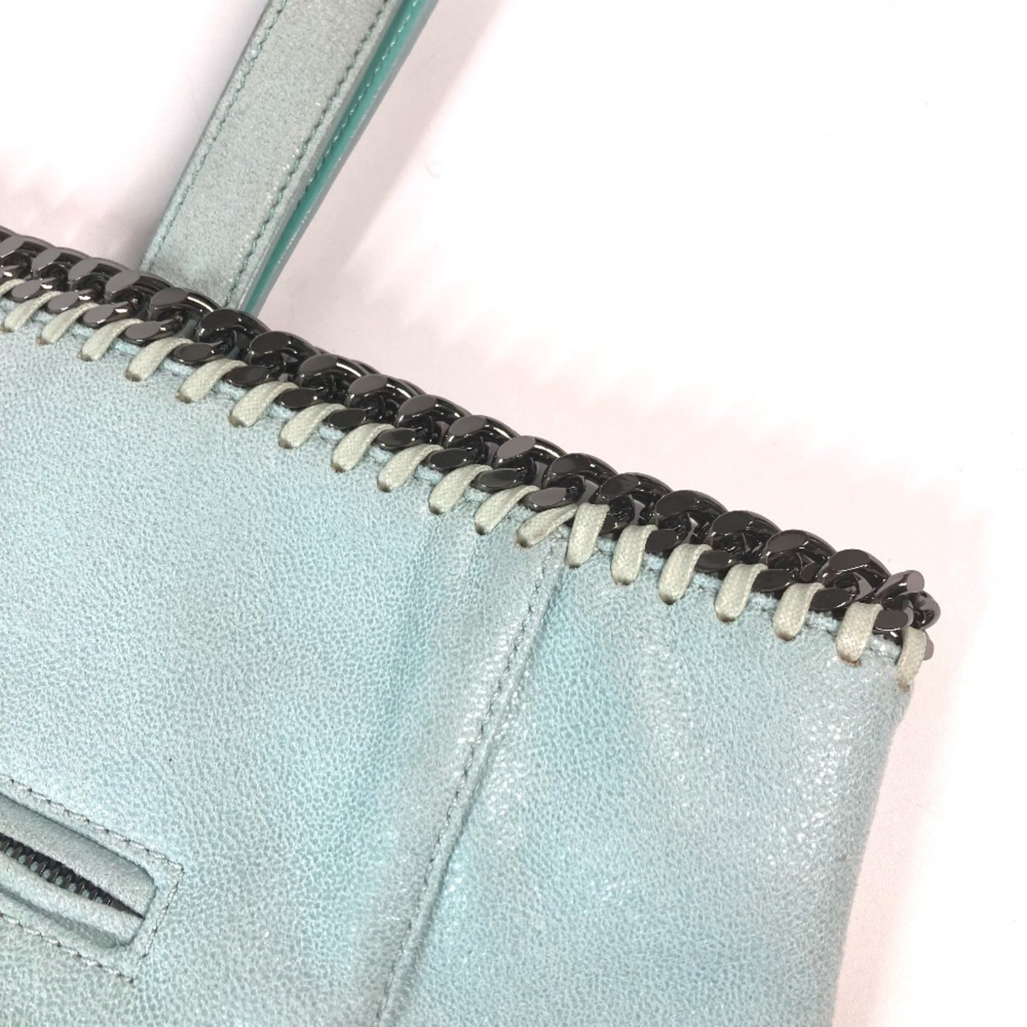 Stella Mccartney Mint Blue Handbag Tote Bag (Pre-Owned)