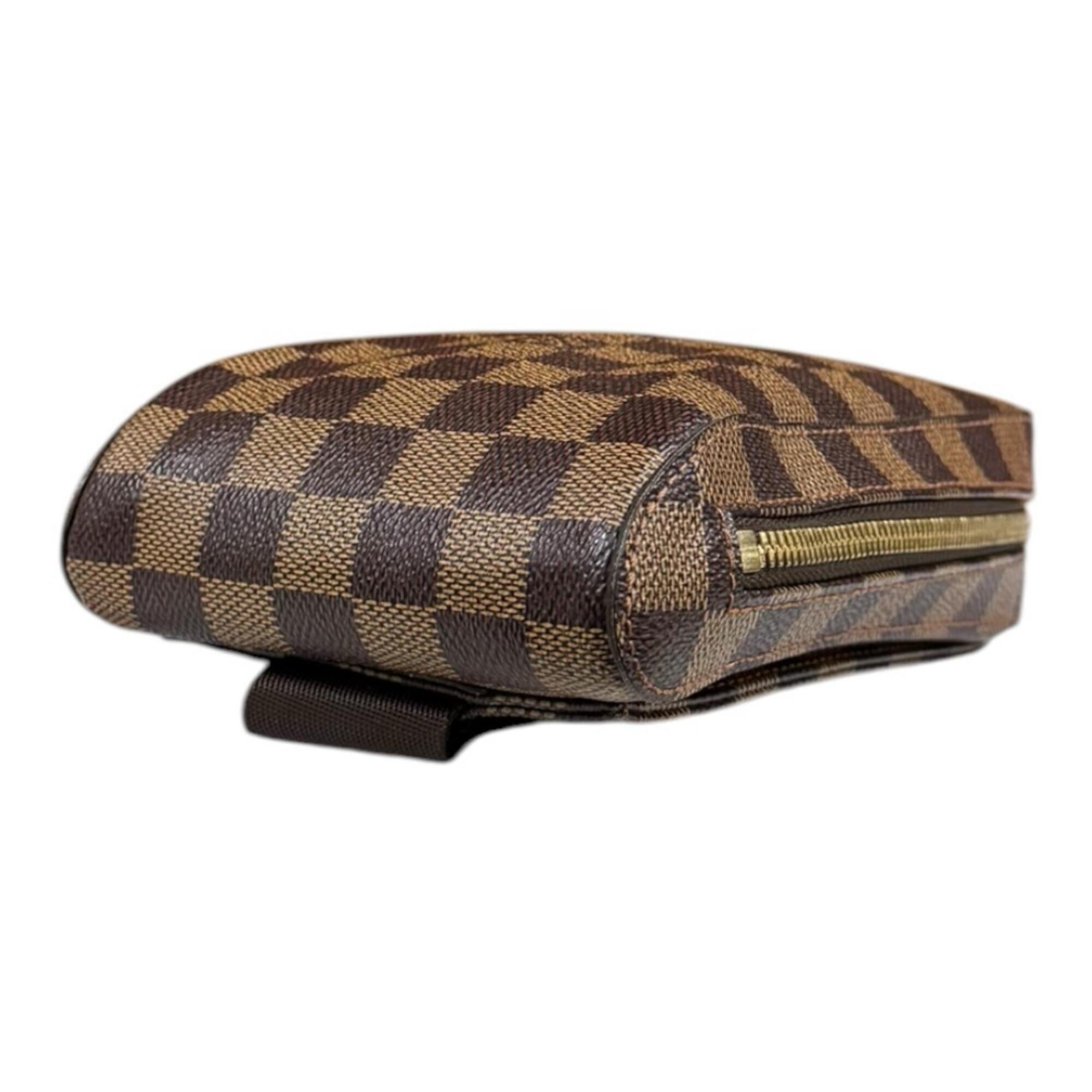 Louis Vuitton Damier Brown Damier Canvas Sling Bag (Pre-Owned)