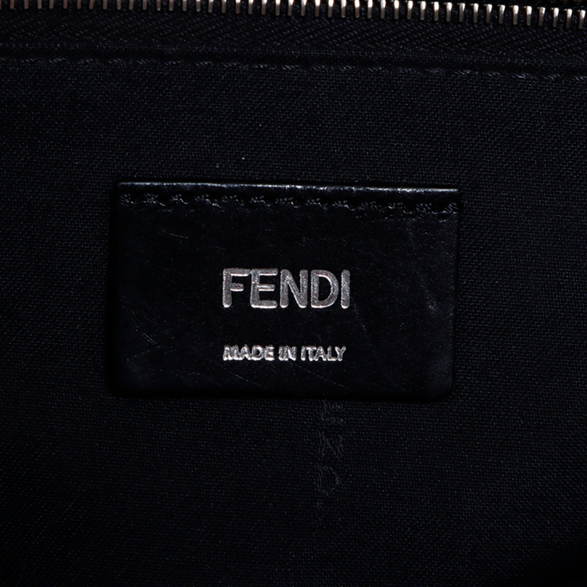 Fendi Gray Zucca Fanny Pack (Pre-Owned)