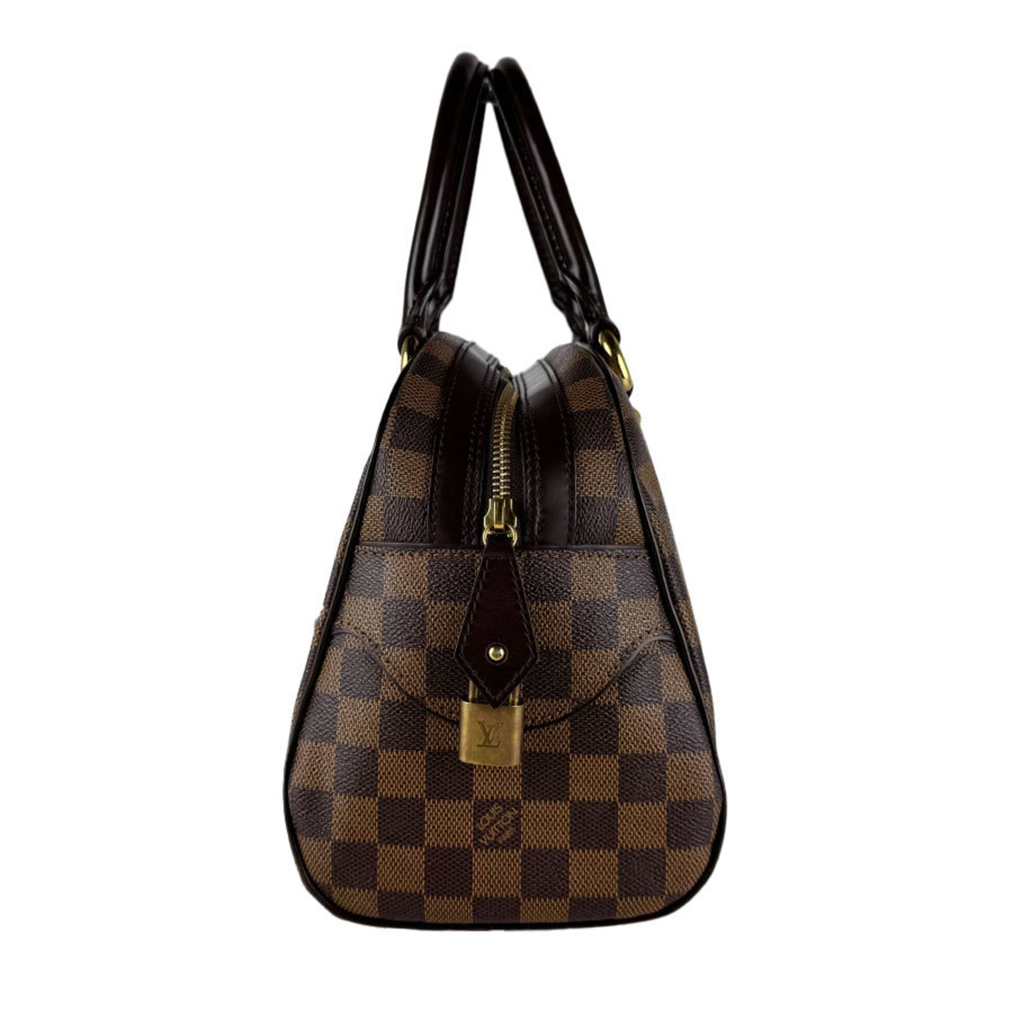 Louis Vuitton Damier Canvas Ebene Damier Canvas Handbag (Pre-Owned)