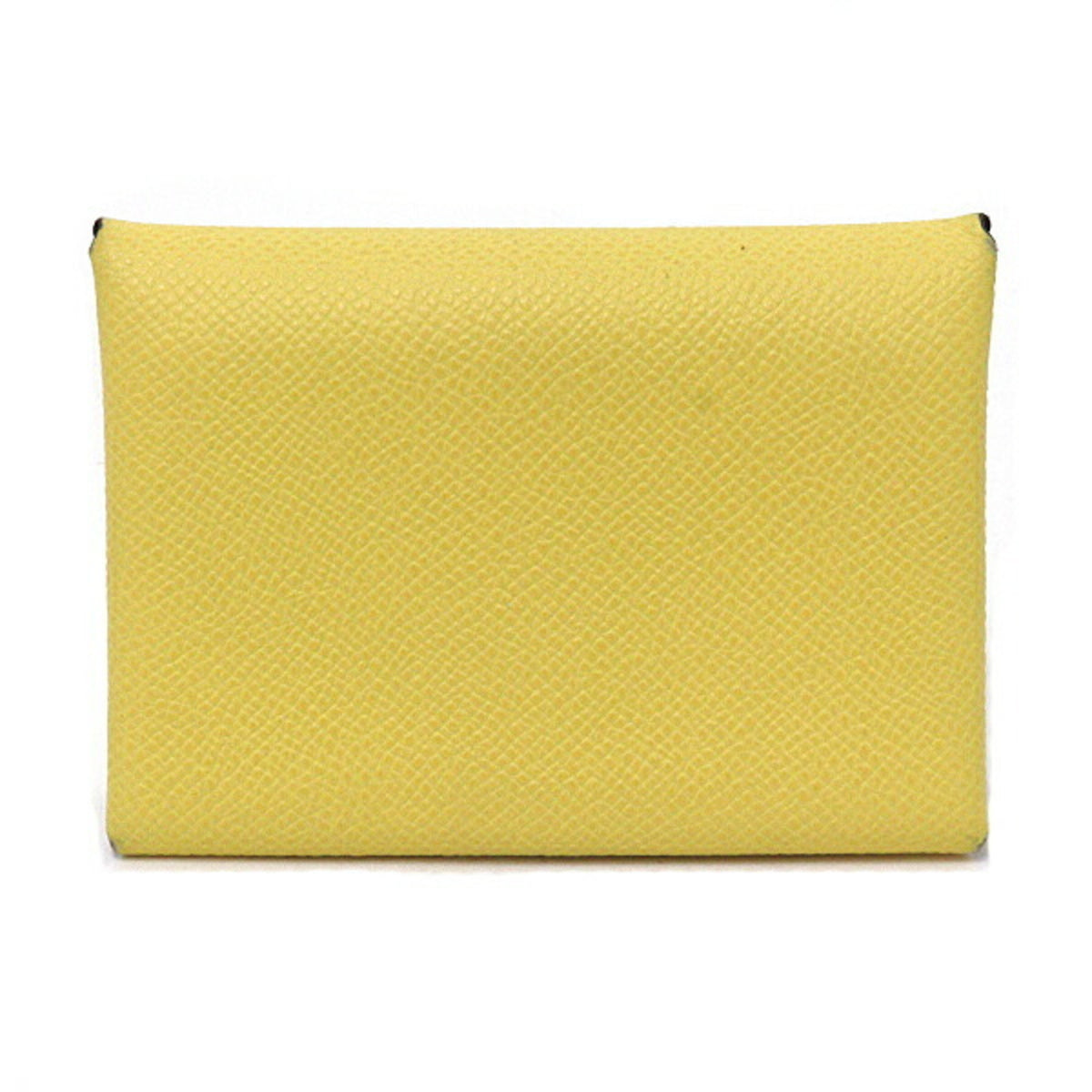Hermes Jaune Mango Epsom Leather Coin Purse/Coin Case (Pre-Owned)