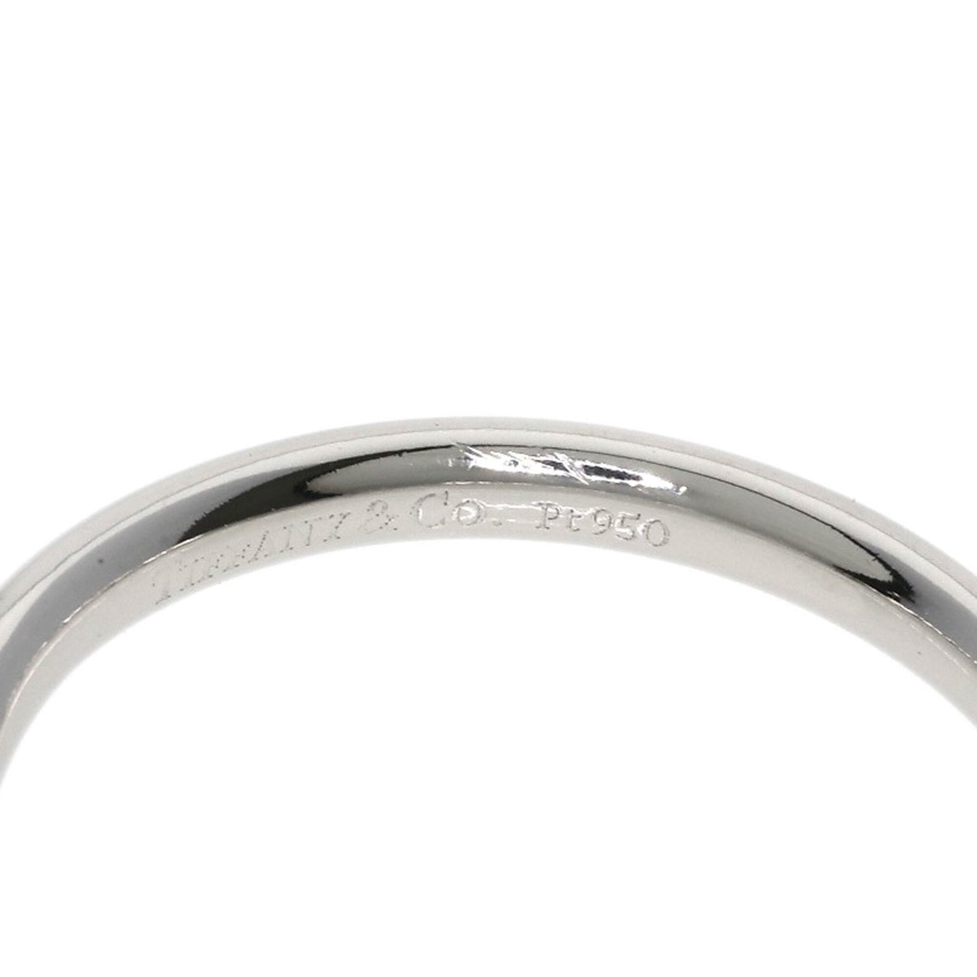 Tiffany Platinum 950 Band Ring (Pre-Owned)