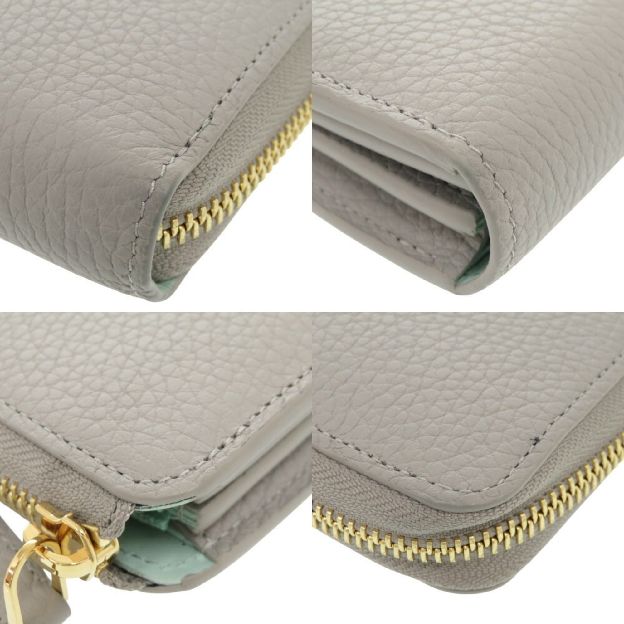 Louis Vuitton Leather Long Wallet (Bi-Fold) (Pre-Owned)