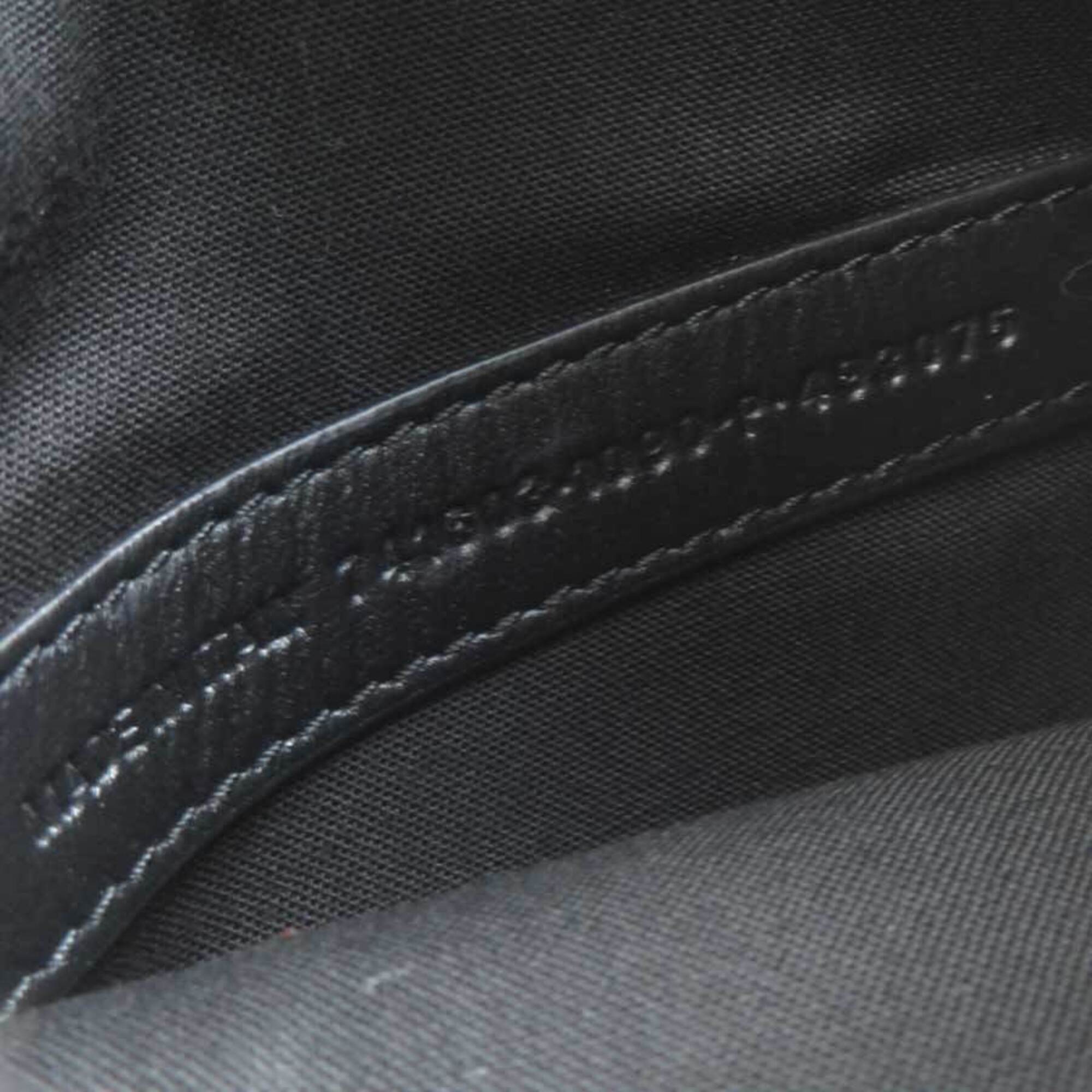 Balenciaga Black Leather Mesh Handbag Tote Bag (Pre-Owned)