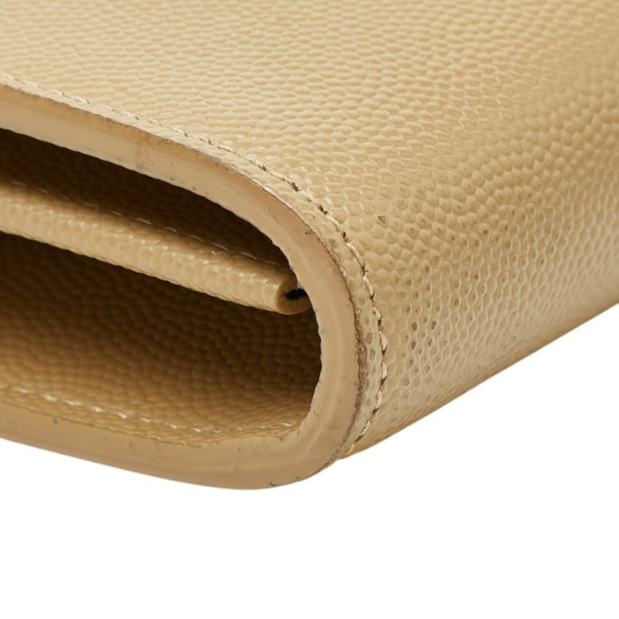 Saint Laurent Beige Leather Shoulder Bag (Pre-Owned)