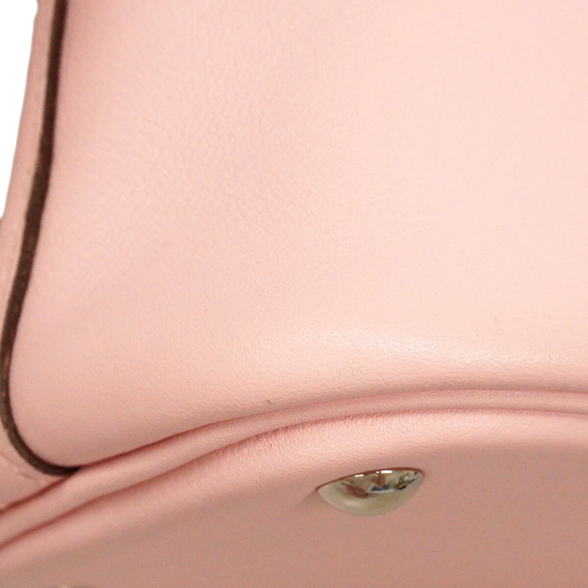 Hermes Rose Sakura Swift Leather Handbag (Pre-Owned)