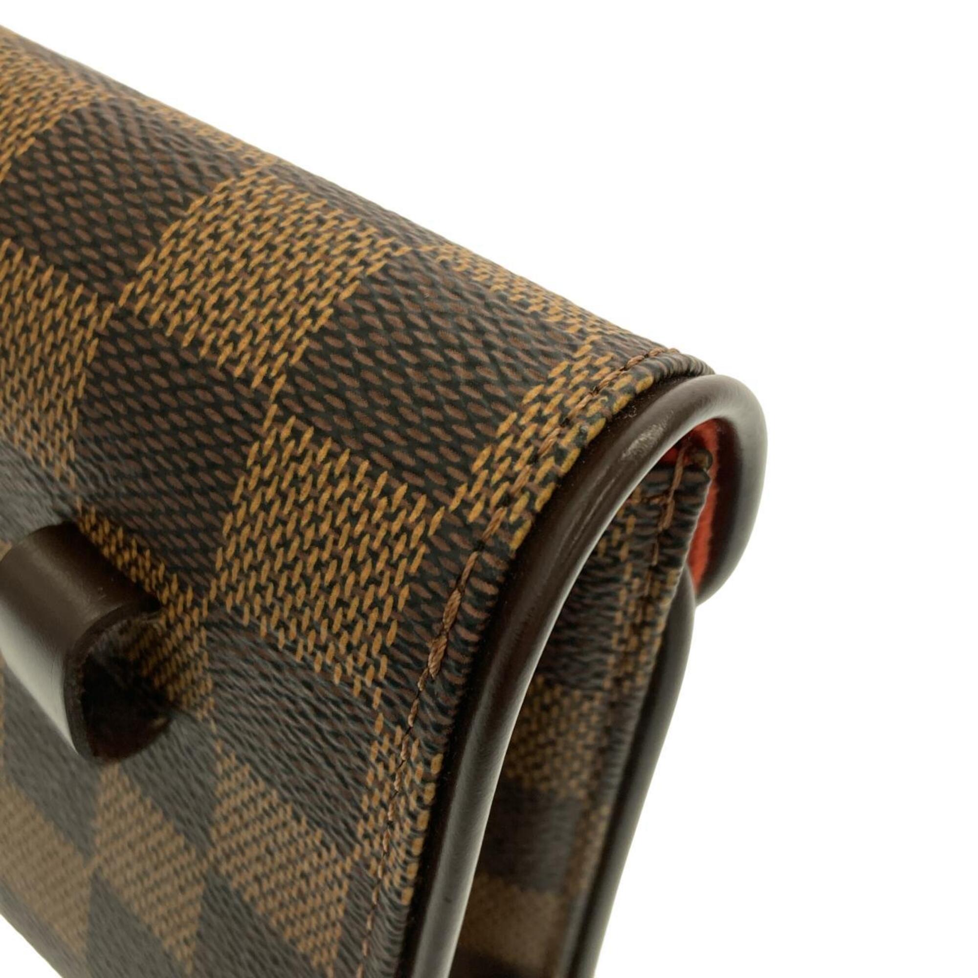Louis Vuitton Ebene Coated Canvas Fanny Pack (Pre-Owned)