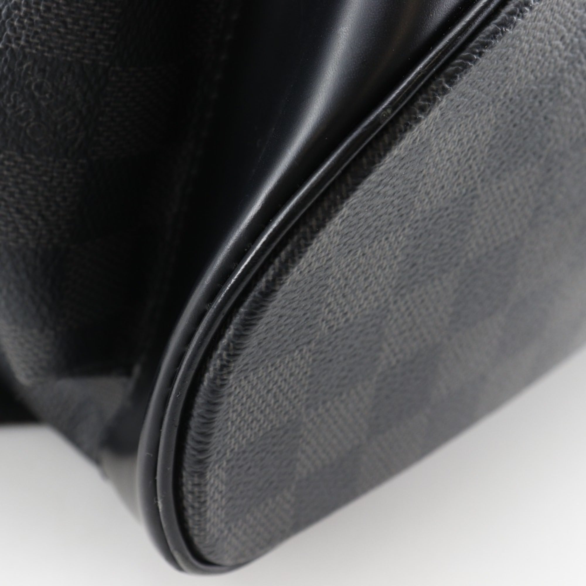 Louis Vuitton Black Damier Graphite Canvas Backpack (Pre-Owned)