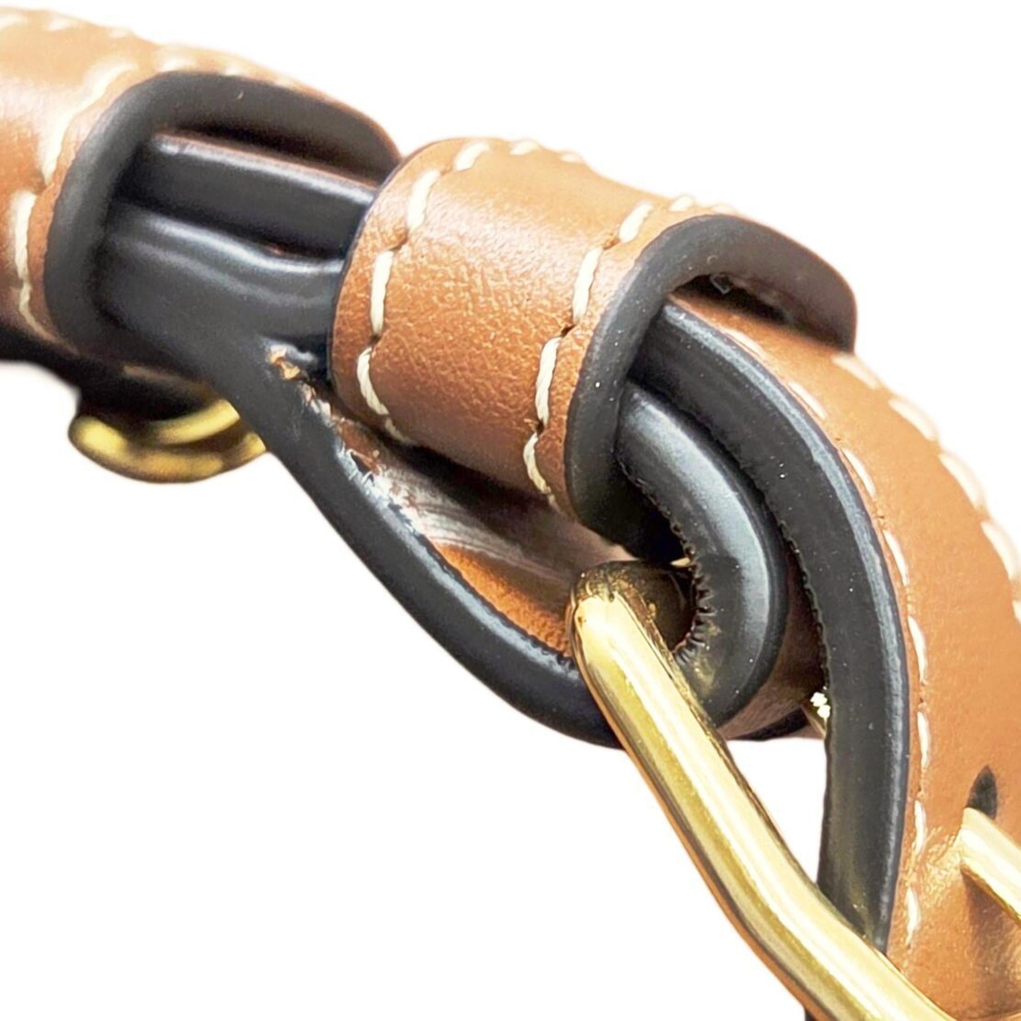 Celine Brown Leather Shoulder Bag (Pre-Owned)