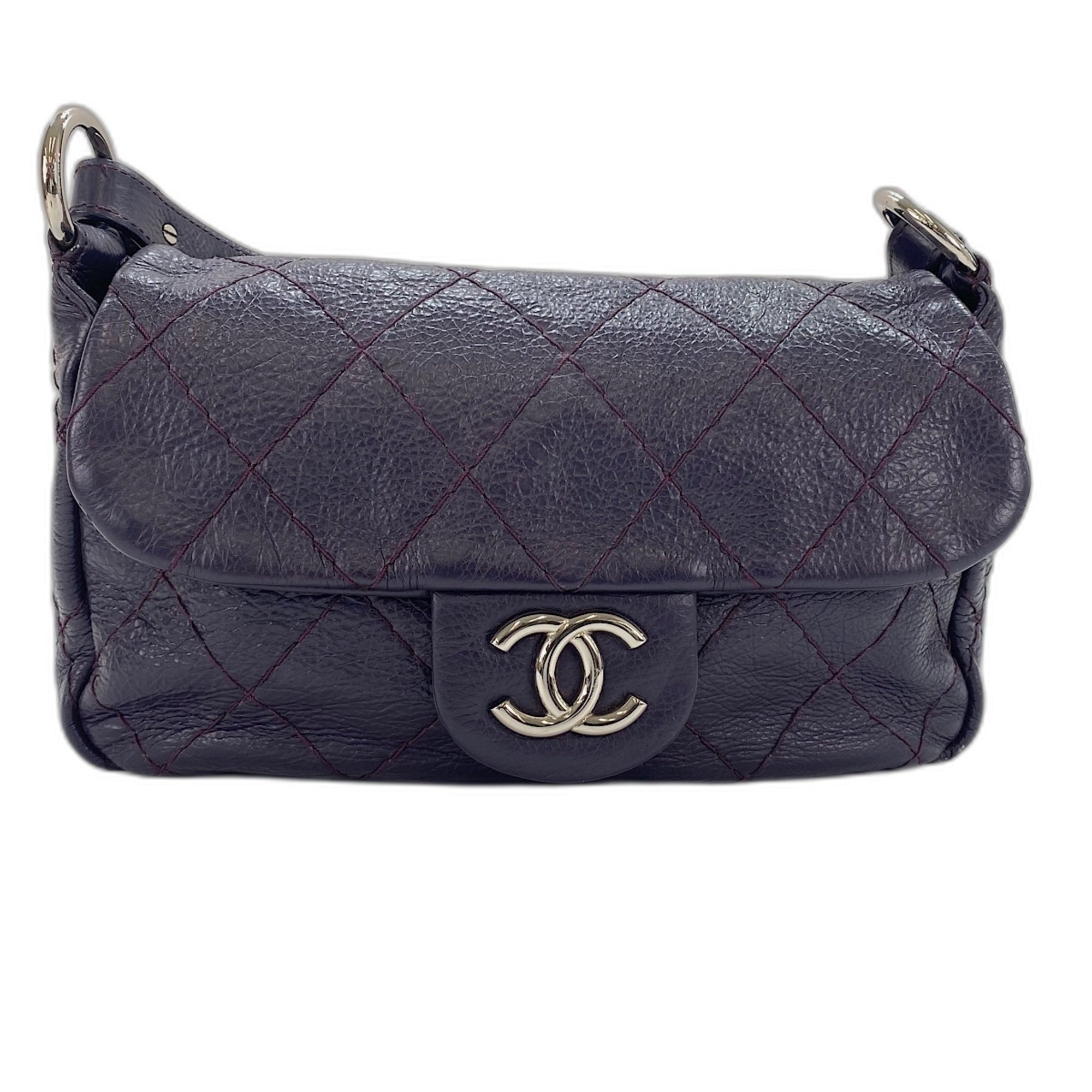 Chanel Purple Shoulder Bag (Pre-Owned)