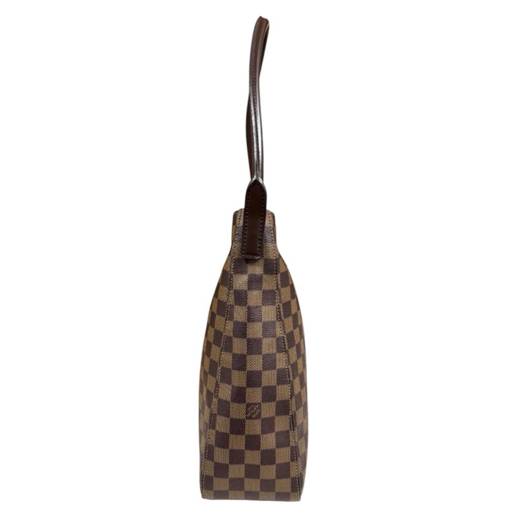 Louis Vuitton Damier Brown Damier Canvas Or Damier Canvas Shoulder Bag (Pre-Owned)