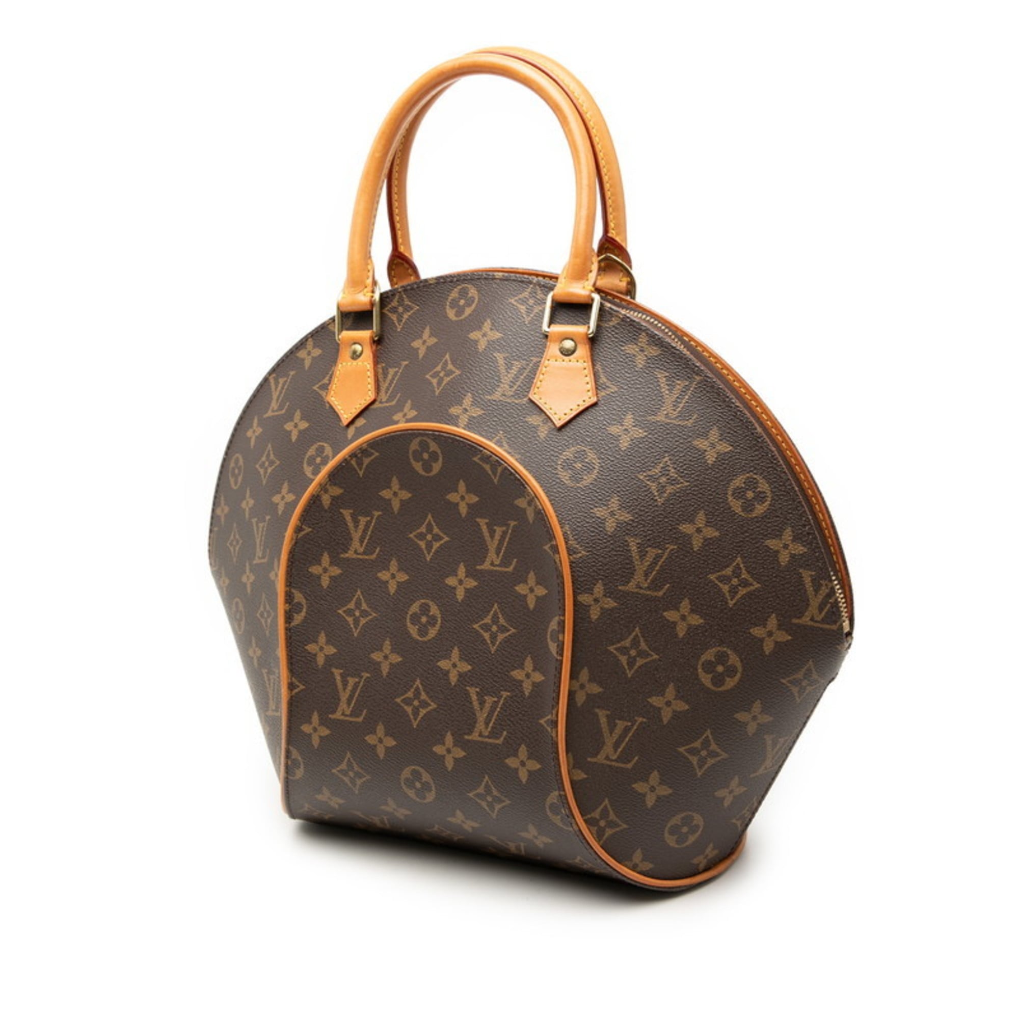 Louis Vuitton Brown Pvc Leather Handbag (Pre-Owned)
