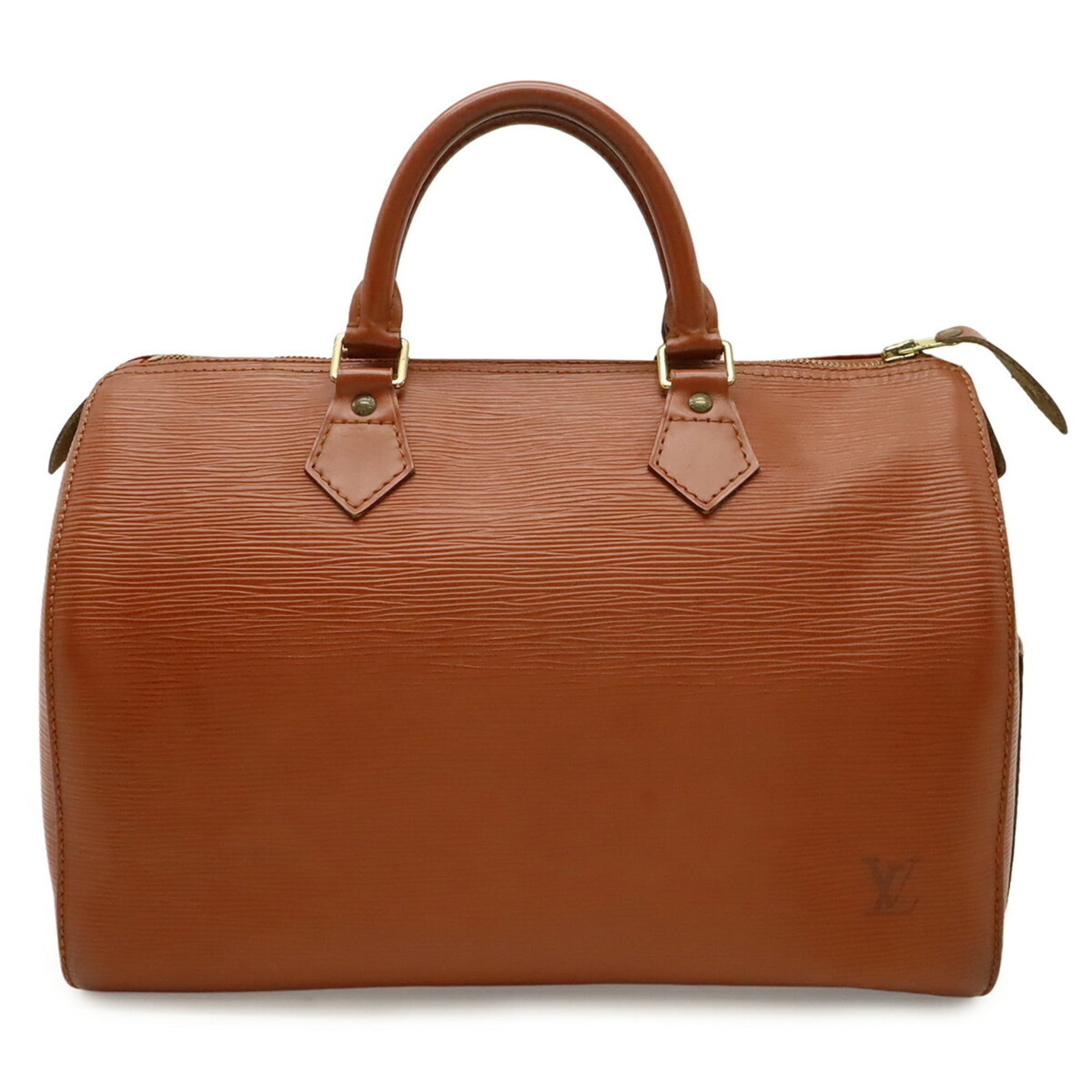 Louis Vuitton Epi Kenyan Brown Epi Leather Handbag (Pre-Owned)