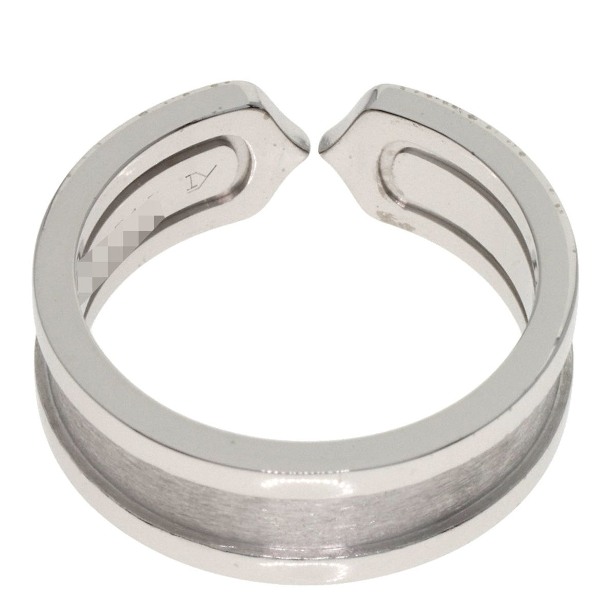 Cartier C2 White Gold (18K) Band Ring (Pre-Owned)