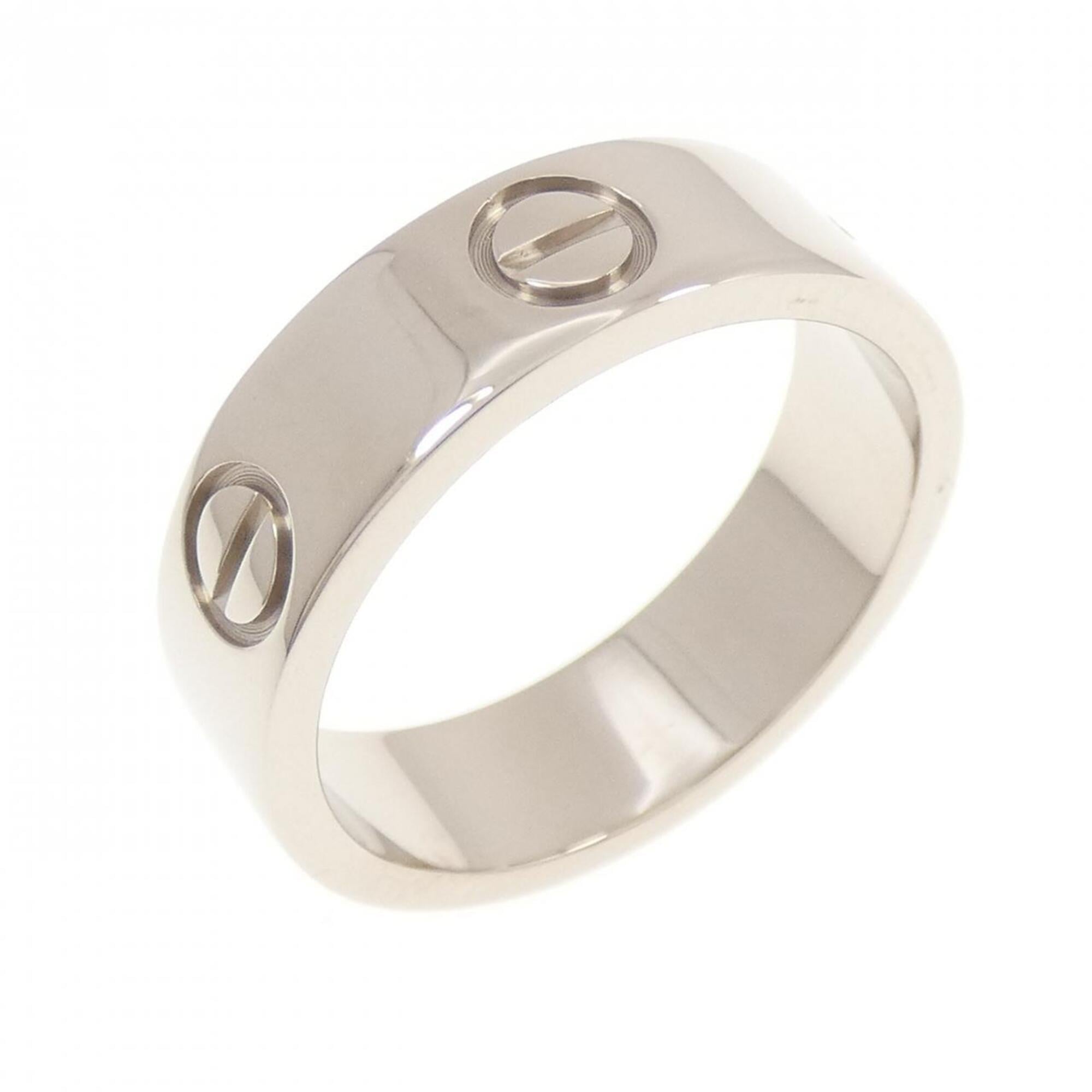 Cartier Love White Gold (18K) Band Ring (Pre-Owned)