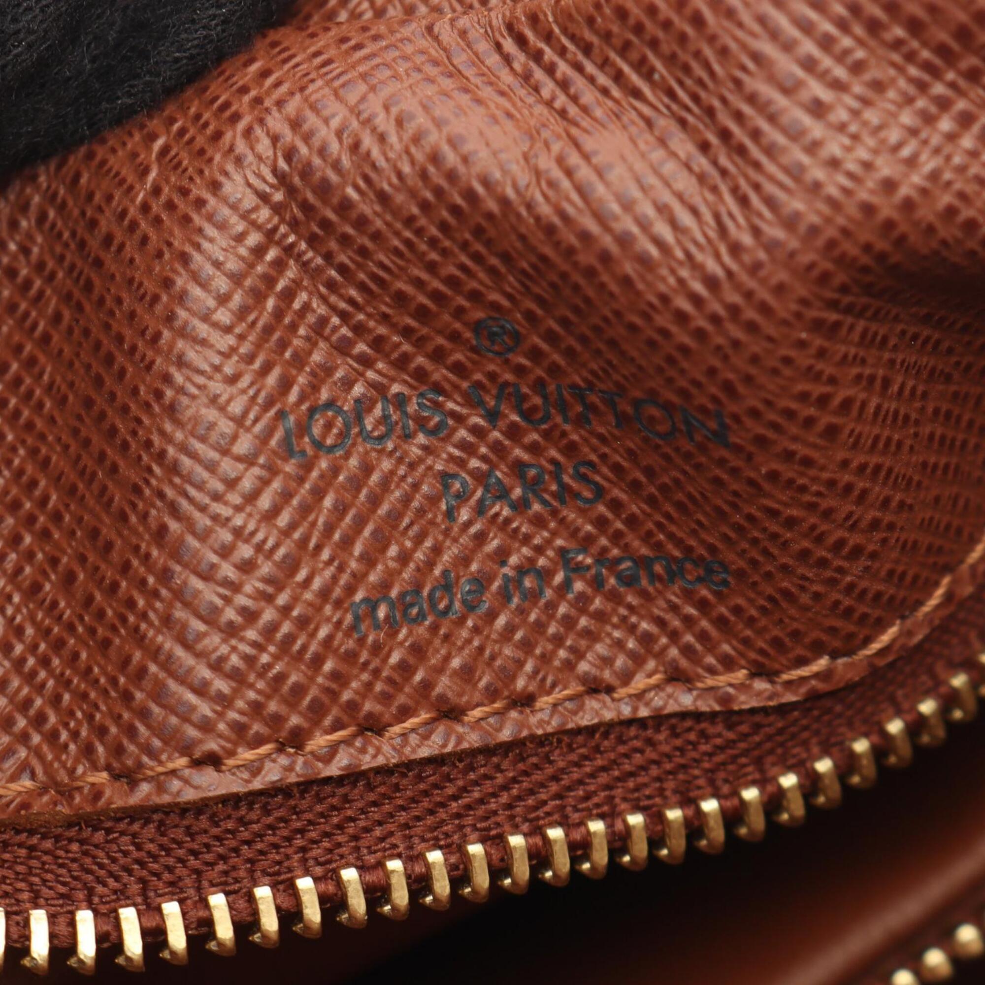 Louis Vuitton Brown Pvc Leather Handbag Shoulder Bag (Pre-Owned)