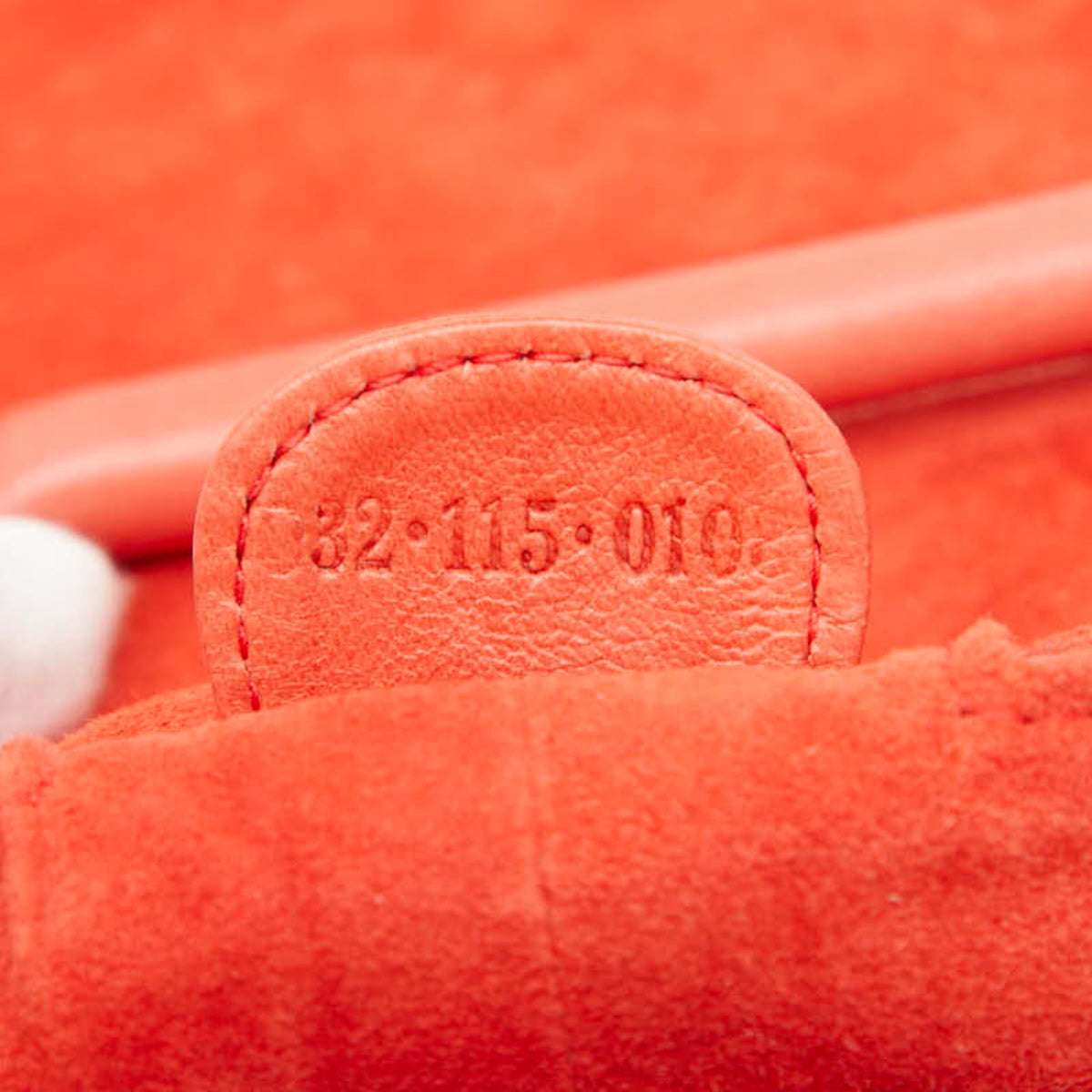 Gucci Pink Pink Orange Leather Vanity Bag (Pre-Owned)